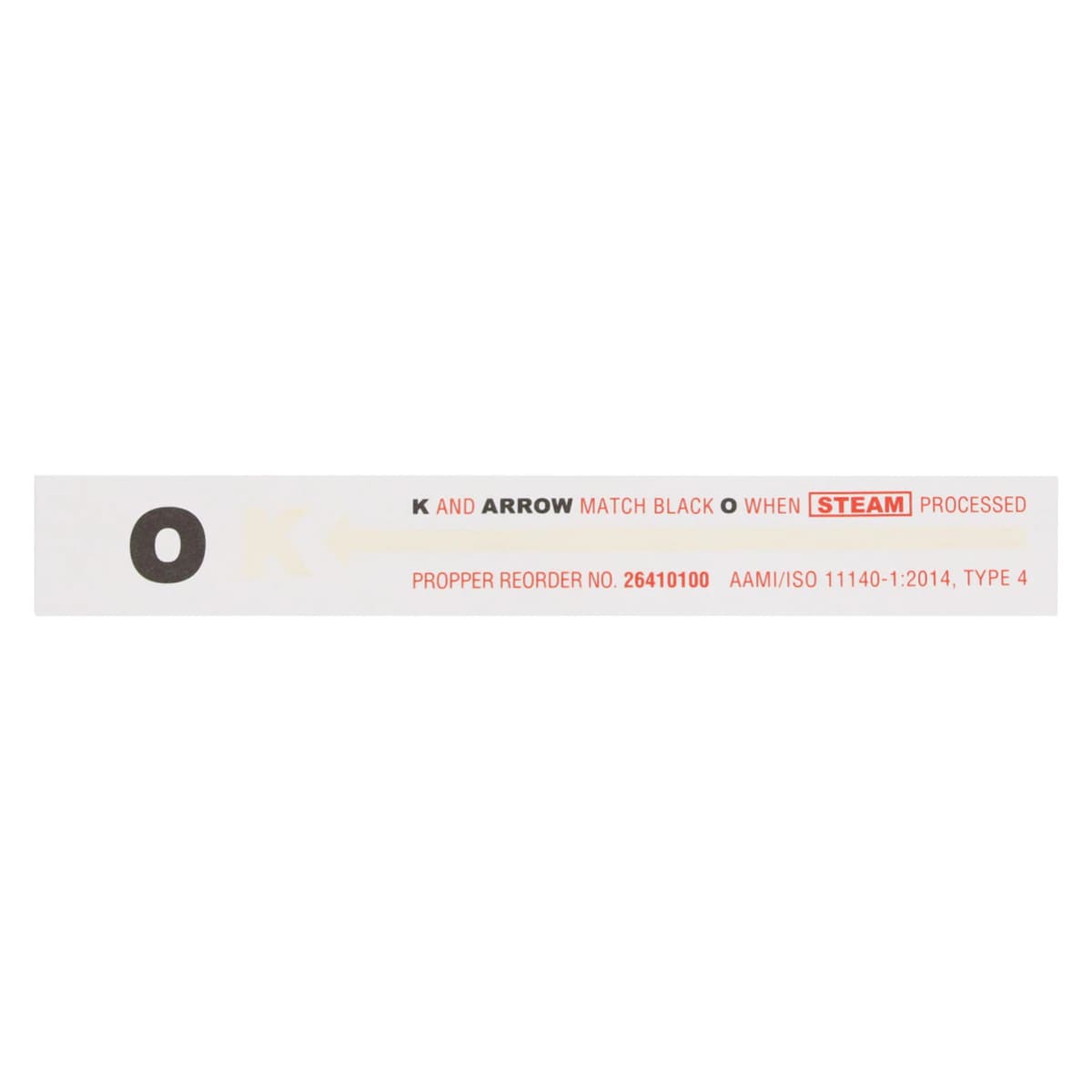 OK® Steam Sterilization Indicator Strips, Type 4, Short 4", Box of 250 thumbnail 2