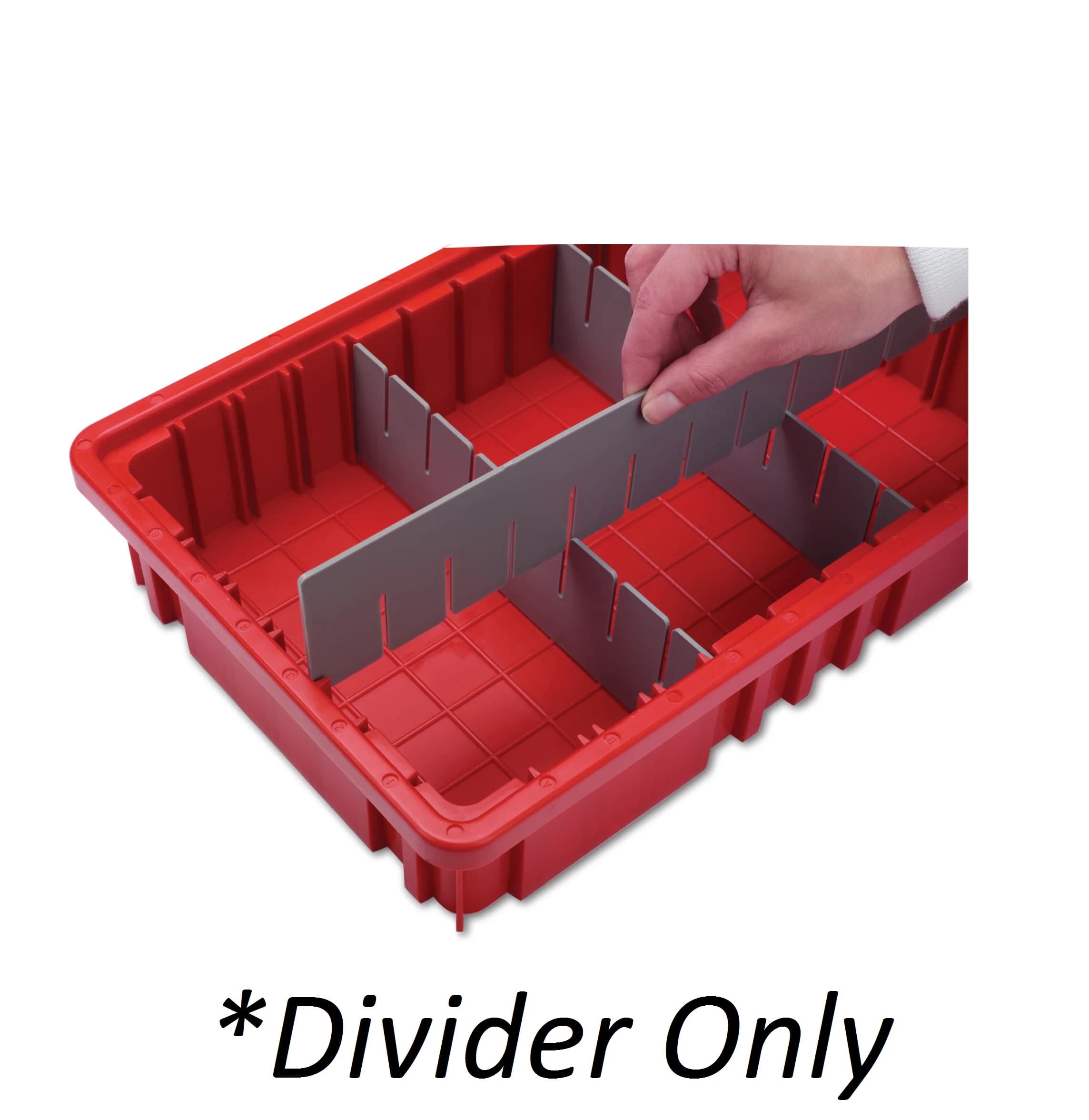 Marketlab Divider Long for 3550 Bin, 6/Package - Divider Long f/ 3550 Bin - Image 1