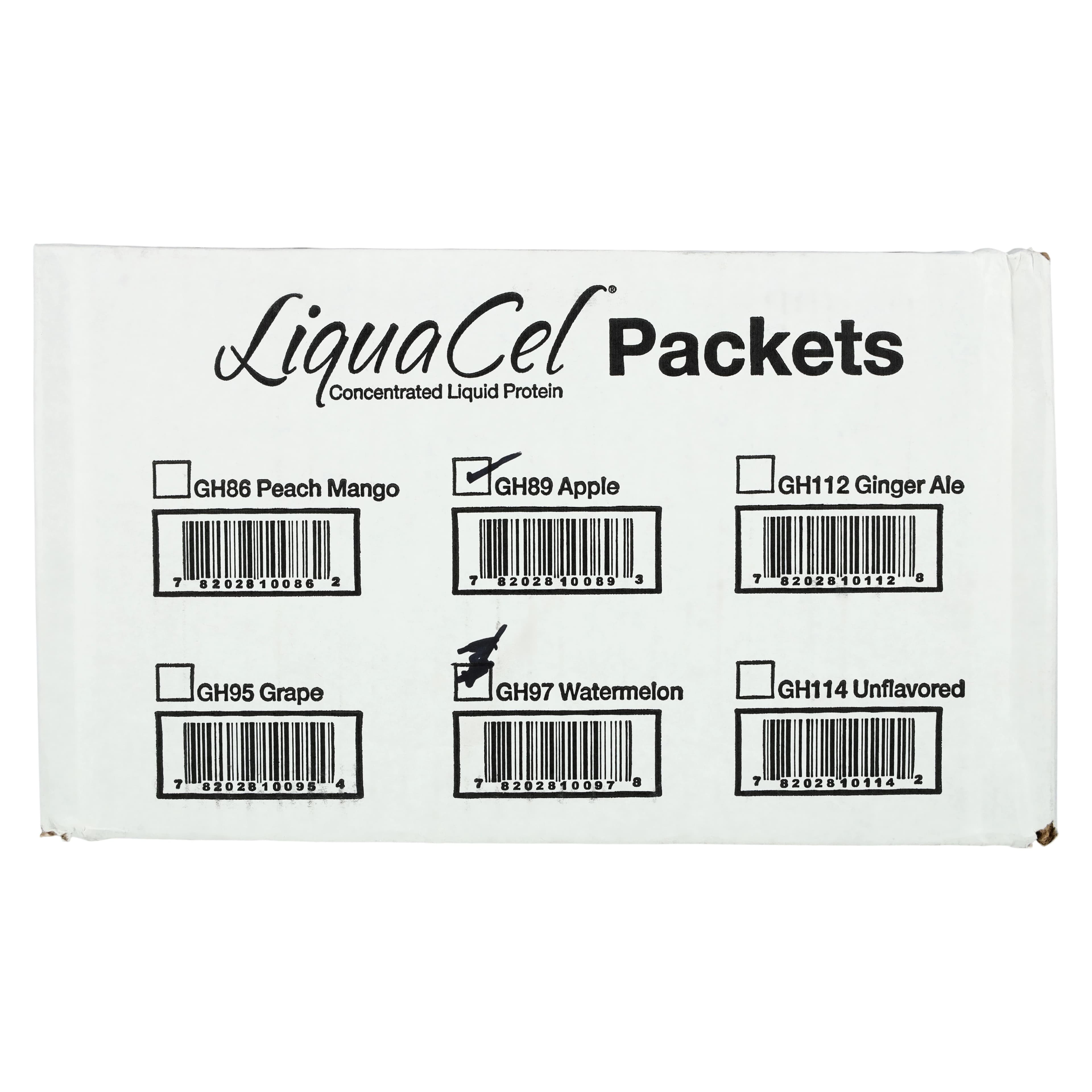 LiquaCel Protein Supplement, Apple Flavor, 1 oz Packets, 100/Case thumbnail 3