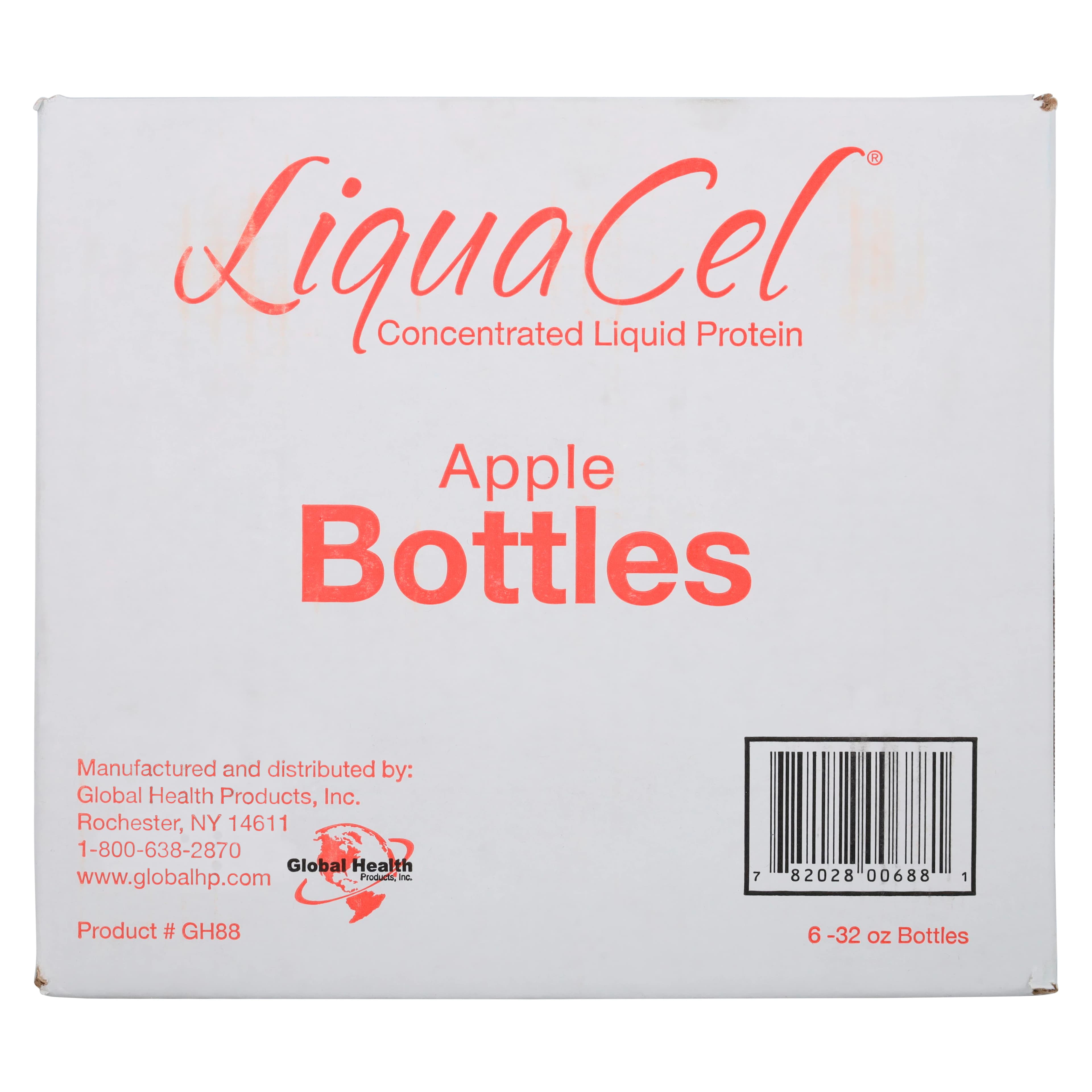 LiquaCel Protein Bottle, Apple, 32 oz, 6/Case thumbnail 5