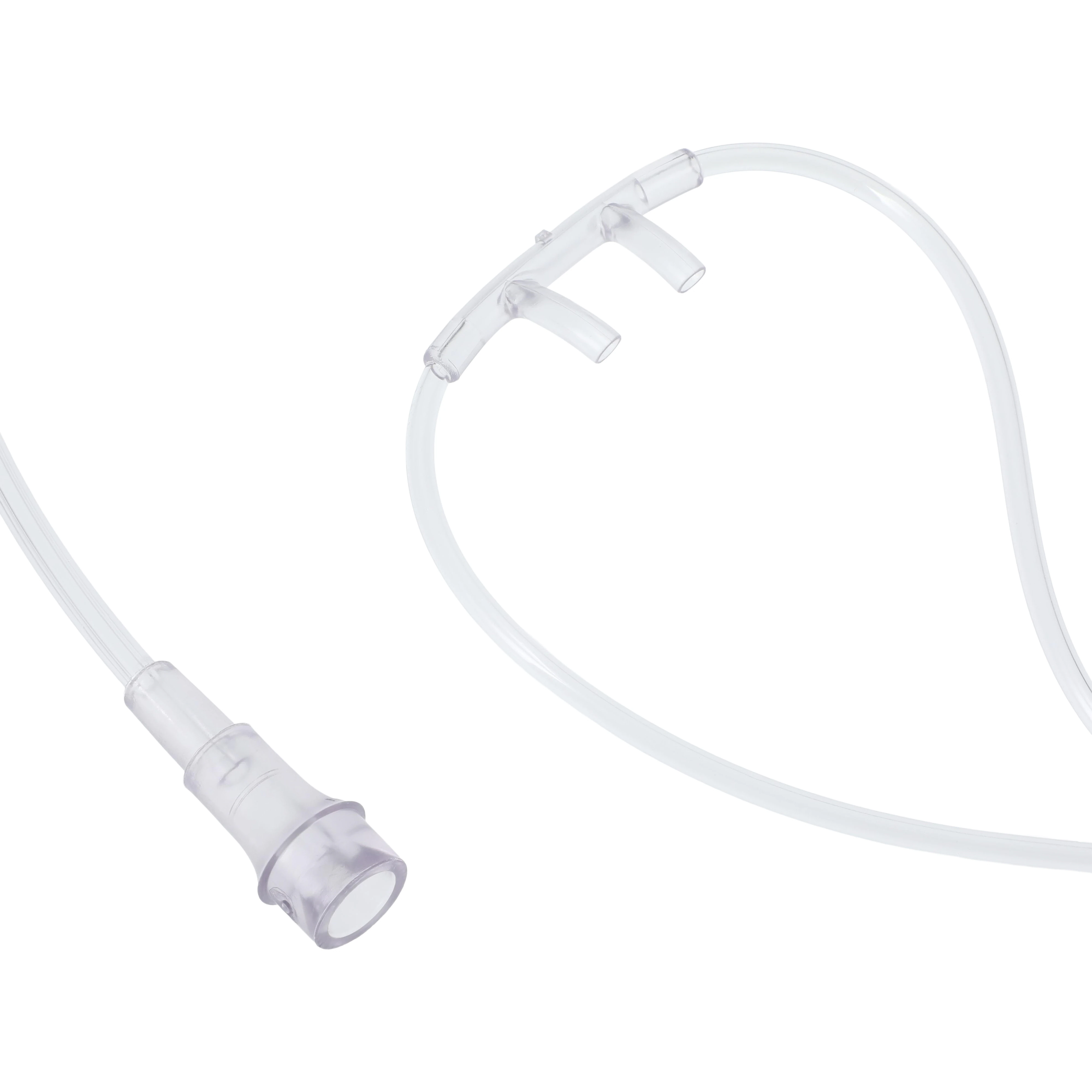 Medline Adult Nasal Oxygen Cannula, Over-Ear, Star Lumen Tubing, 14 ft, 50/Case thumbnail 2