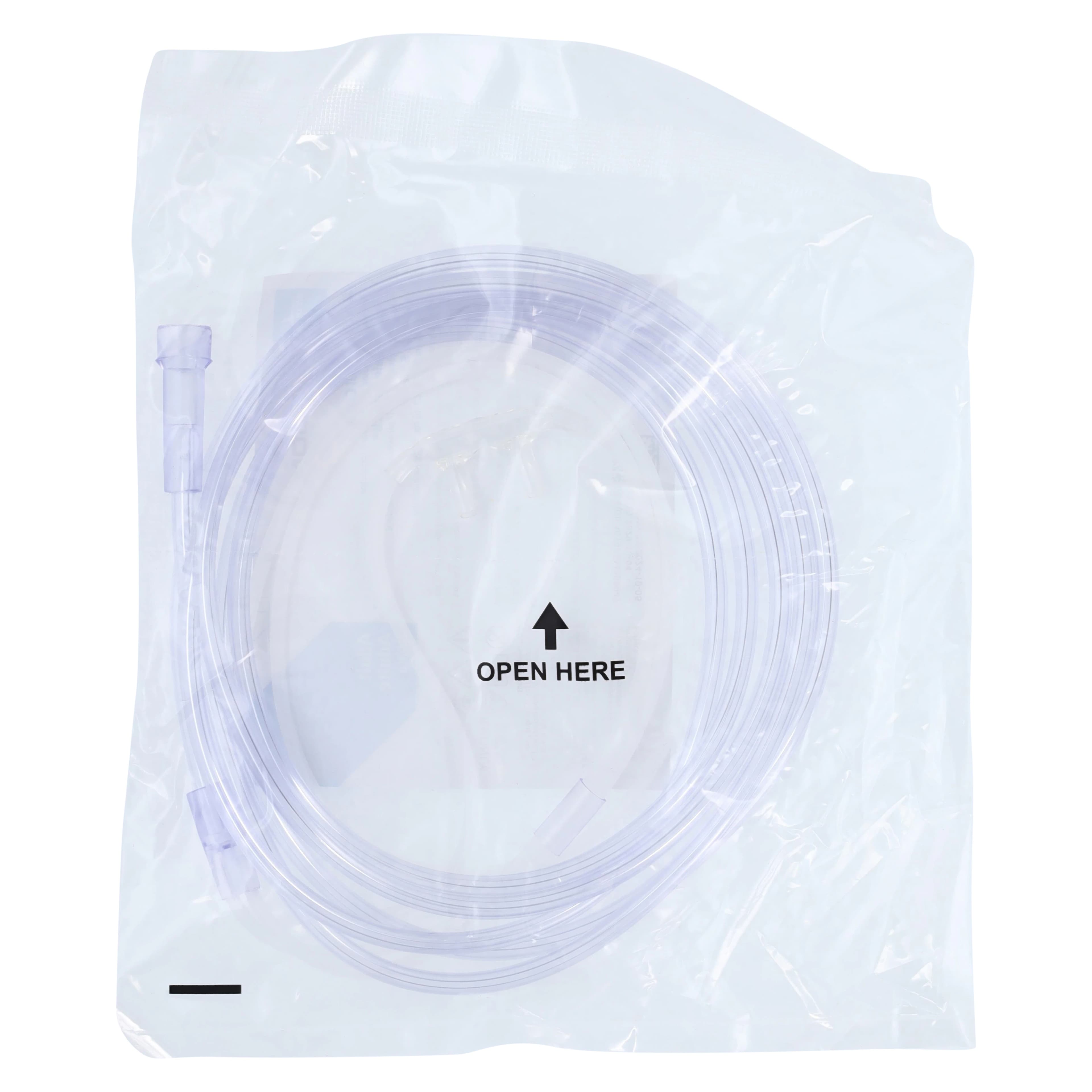 Medline Softech Adult Nasal Cannula with 7 ft Oxygen Tubing, 50/Case thumbnail 2