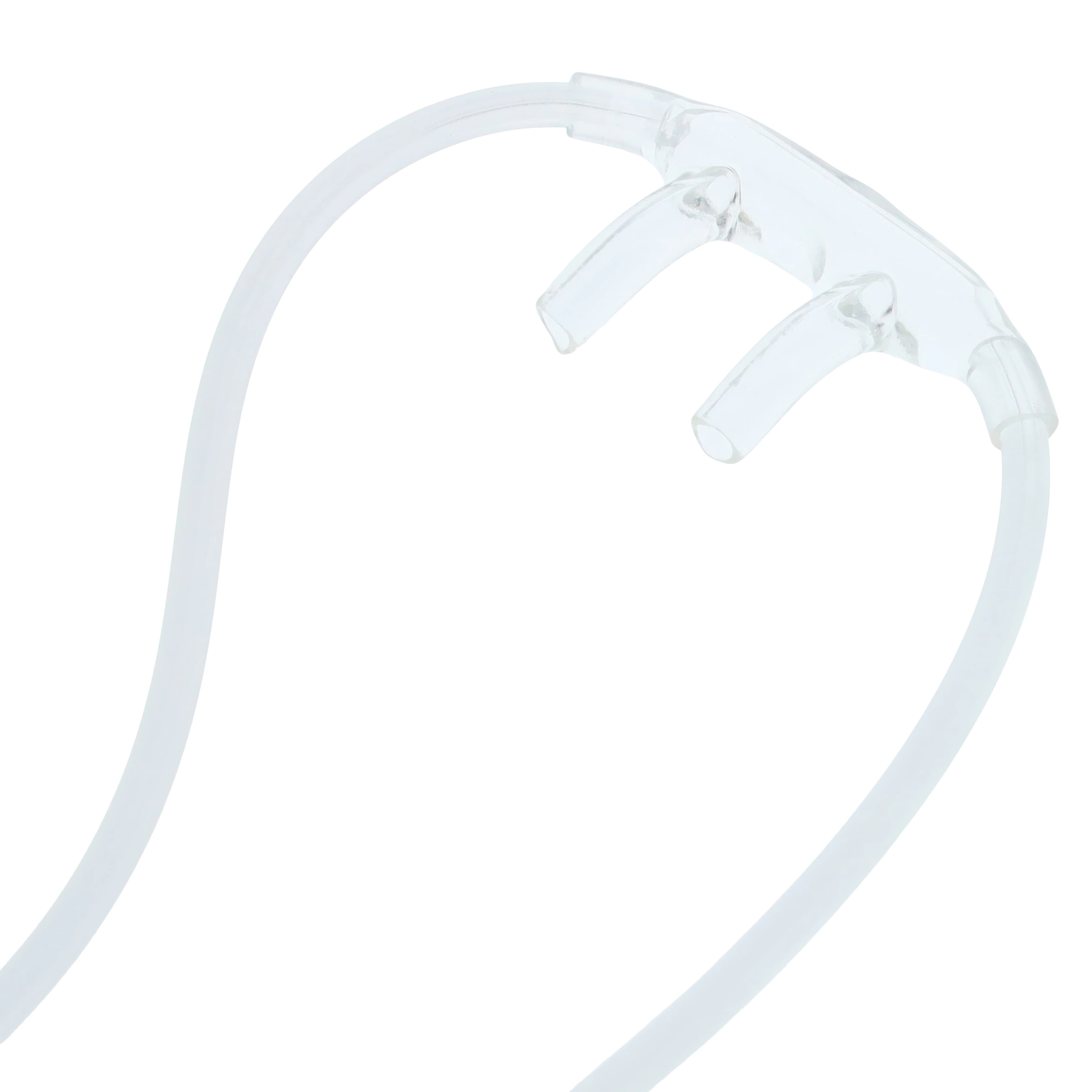 Medline Softech Adult Nasal Oxygen Cannula with 7 ft Star Lumen Tubing and Universal Connector, 50/Case thumbnail 2