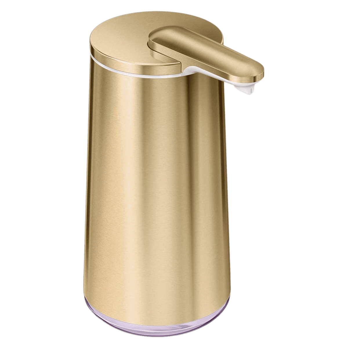 Simplehuman Soap Sensor Pump, Brass, 10 oz, Each - Soap Sensor Pump Brass - Image 1