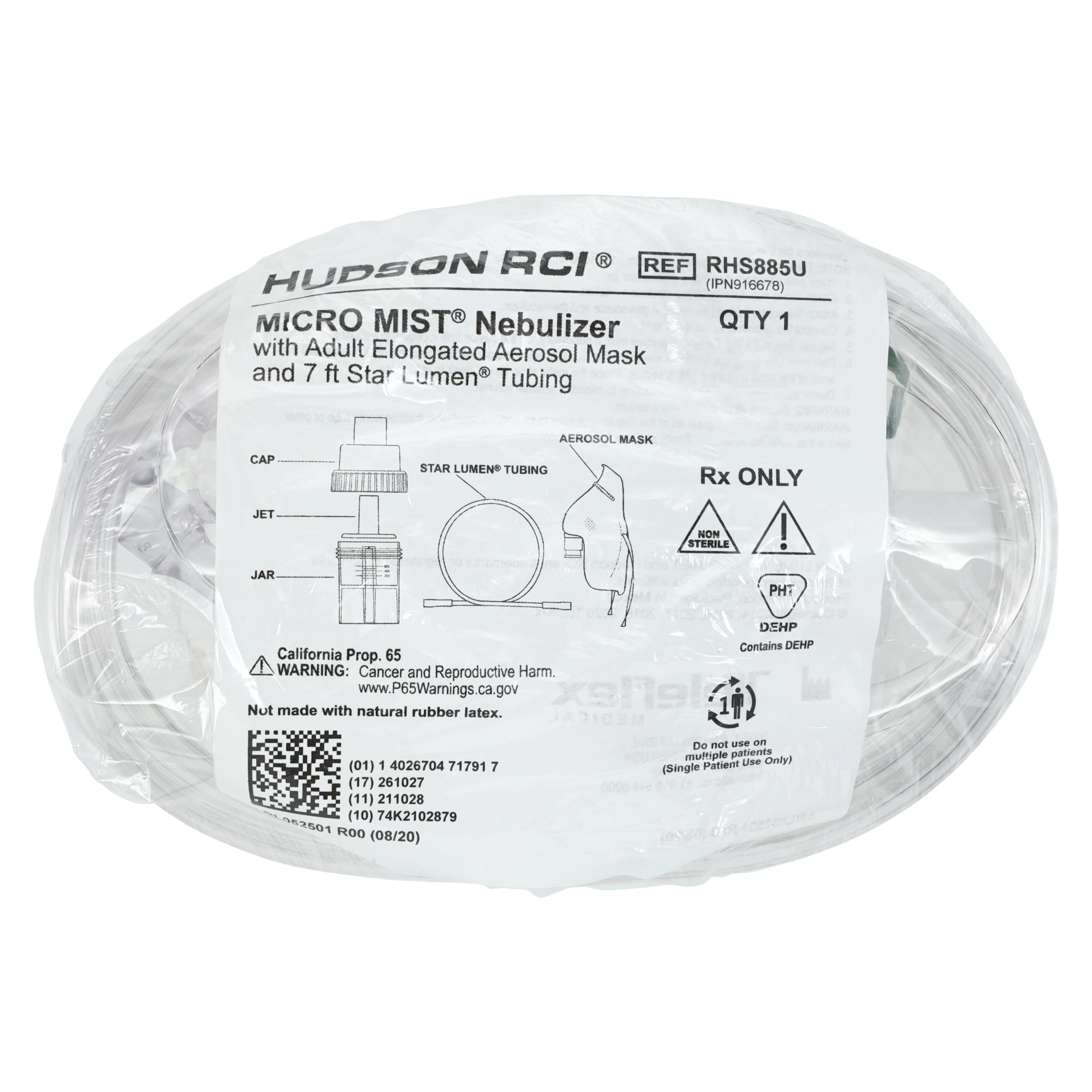 Hudson RCI Micro Mist Nebulizer Kit, Adult, Each thumbnail 5