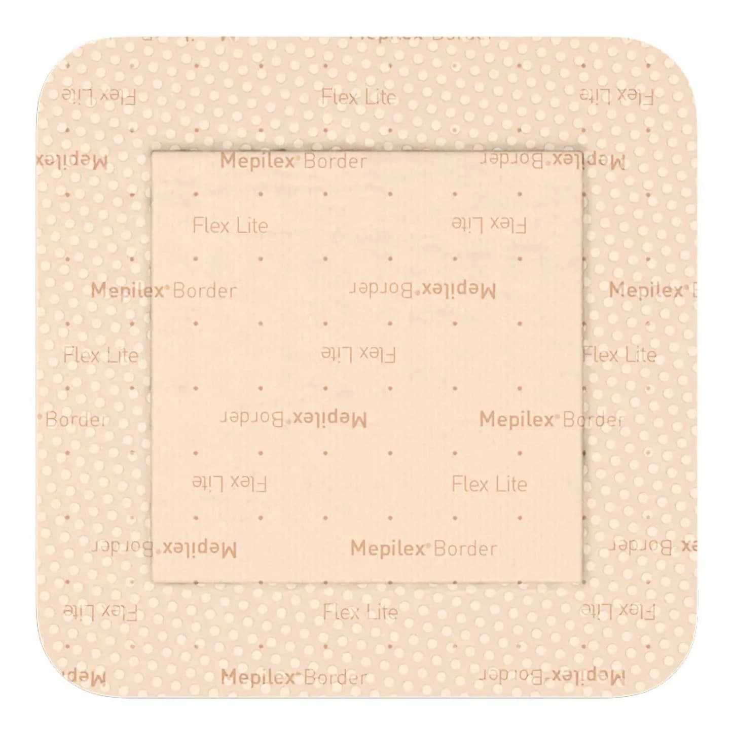 Mepilex Border Flex Dressing, 3x3" Sterile Adherent Absorbent Foam, Latex-Free - Mepilex Border Flex Dressing - Image 1