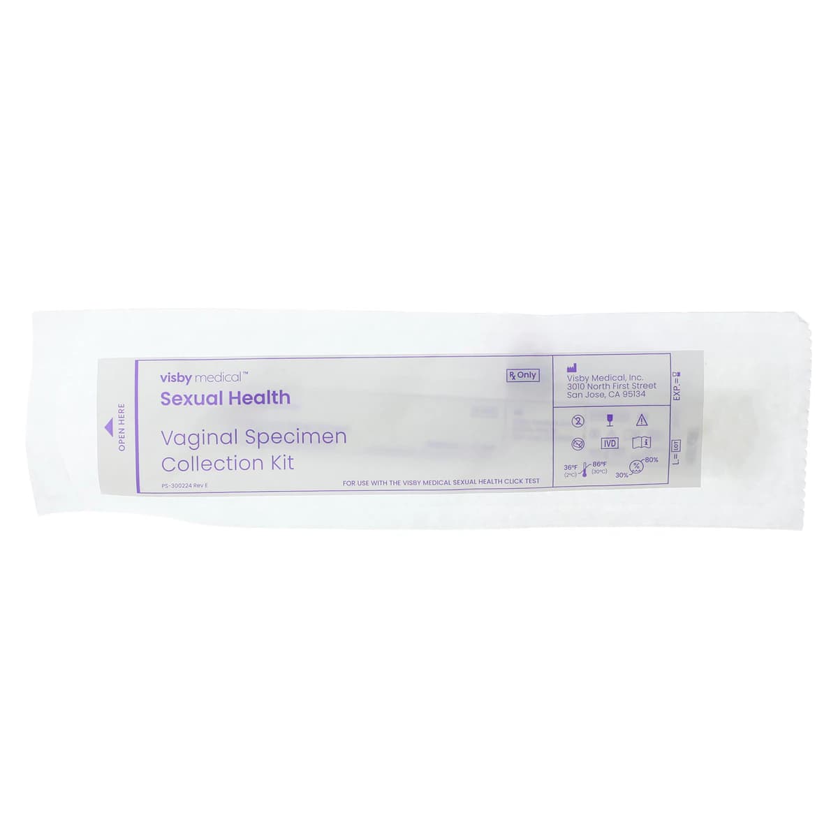 Visby Medical Vaginal Specimen Collection Kit, 50/Kit thumbnail 2