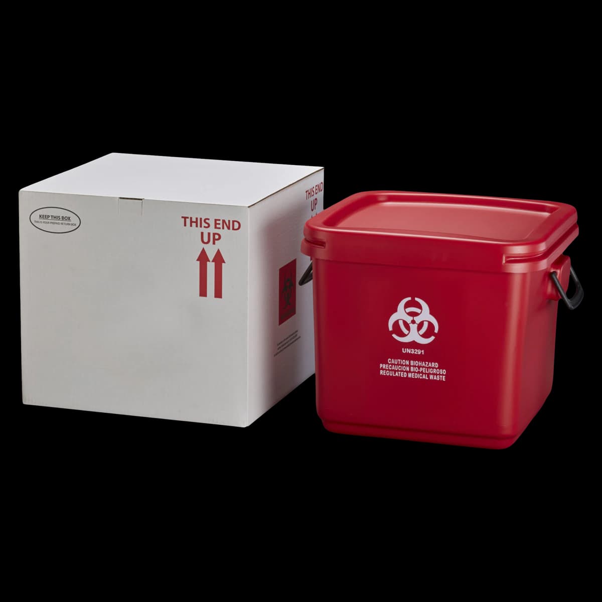 Mail Back Medical Waste System, 18 Gallon - Mail Back Medical Waste Sys - Image 1