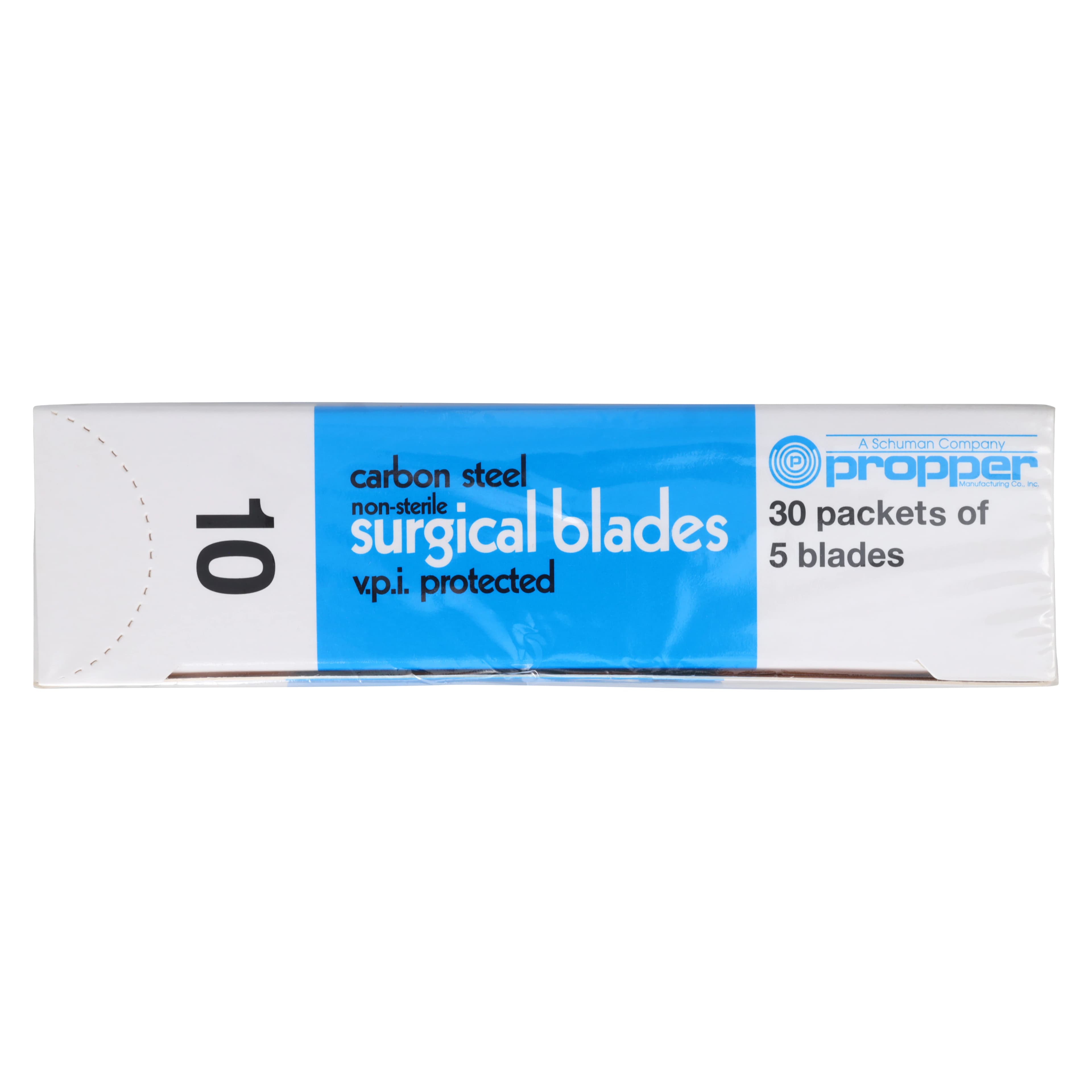 Propper Carbon Steel Surgical Blade #10, Non-Sterile, Disposable thumbnail 2
