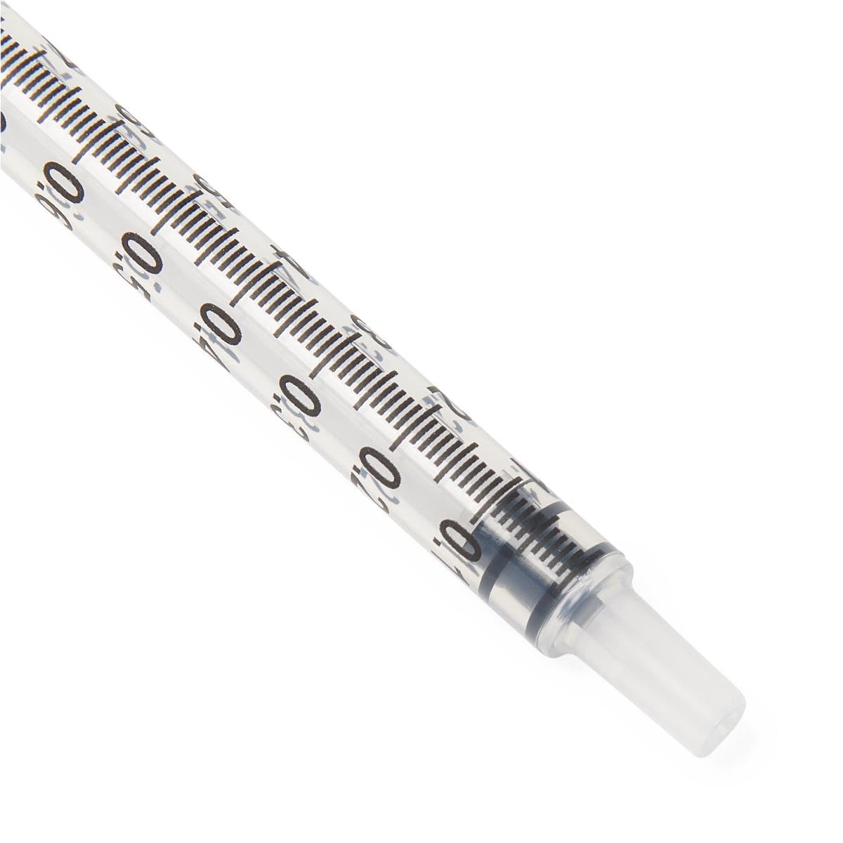 Medline Luer-Slip Syringe, 1 mL, No Dead Space, Sterile, Individually Packaged, 800/Case - Syringe Luer-Slip Sterile - Image 1