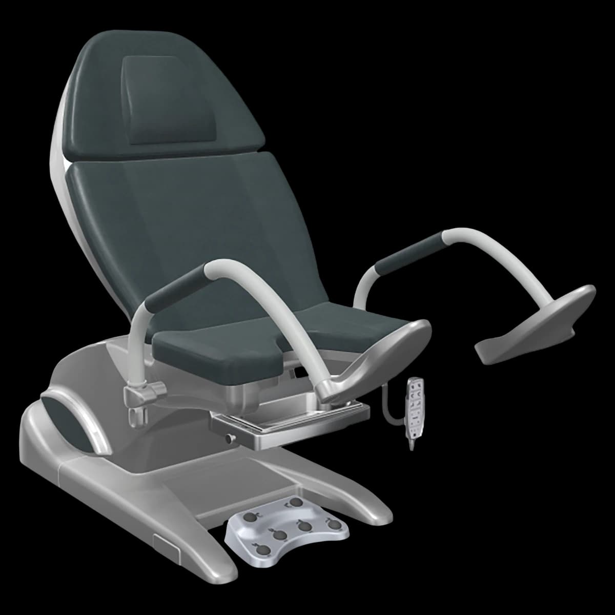 Schmitz Arco-Matic 200M Gynecological Chair, Titan Grey - Arco-Matic 200M Titan Grey - Image 1