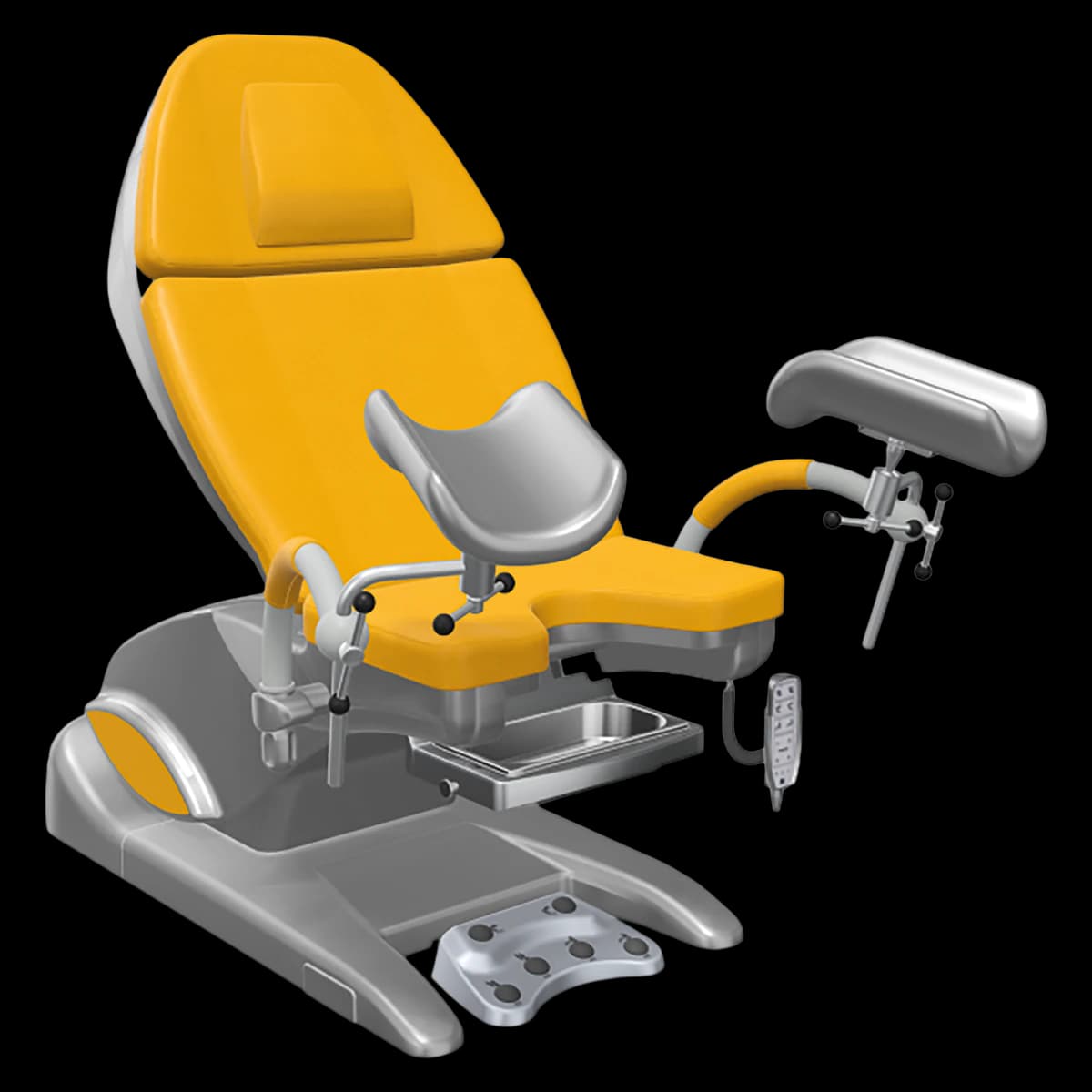 Arco-Matic 200M One Gynecological Chair, Gold - Arco-Matic 200M One - Image 1