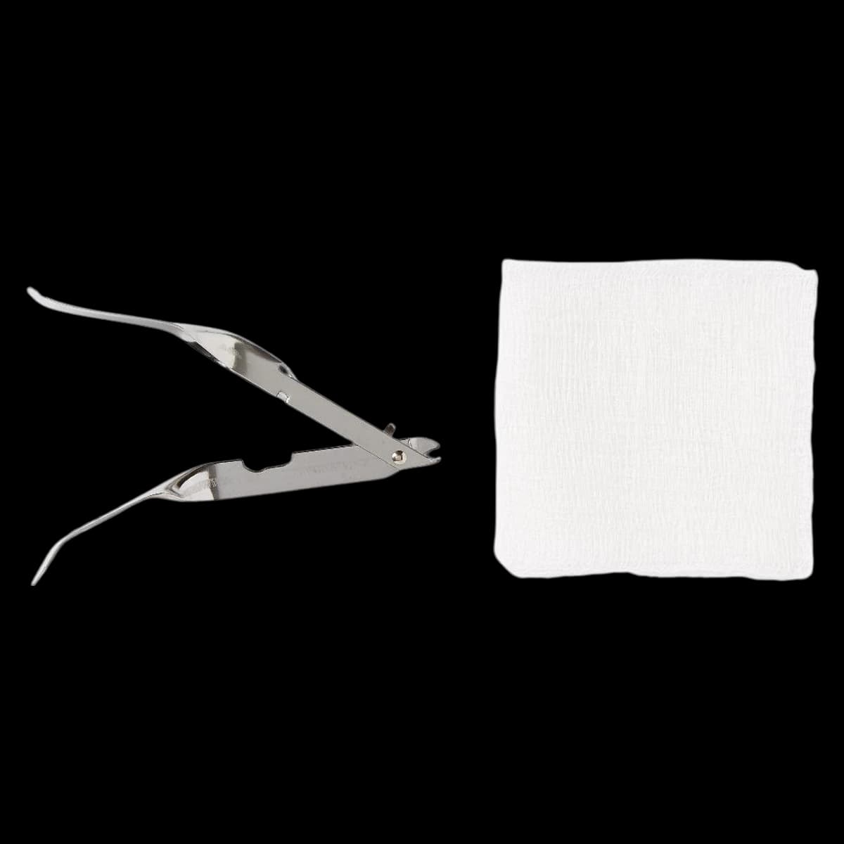 Medline Skin Staple Remover, Stainless Steel, 50/Case - Remover Kit Skin Stapler - Image 1
