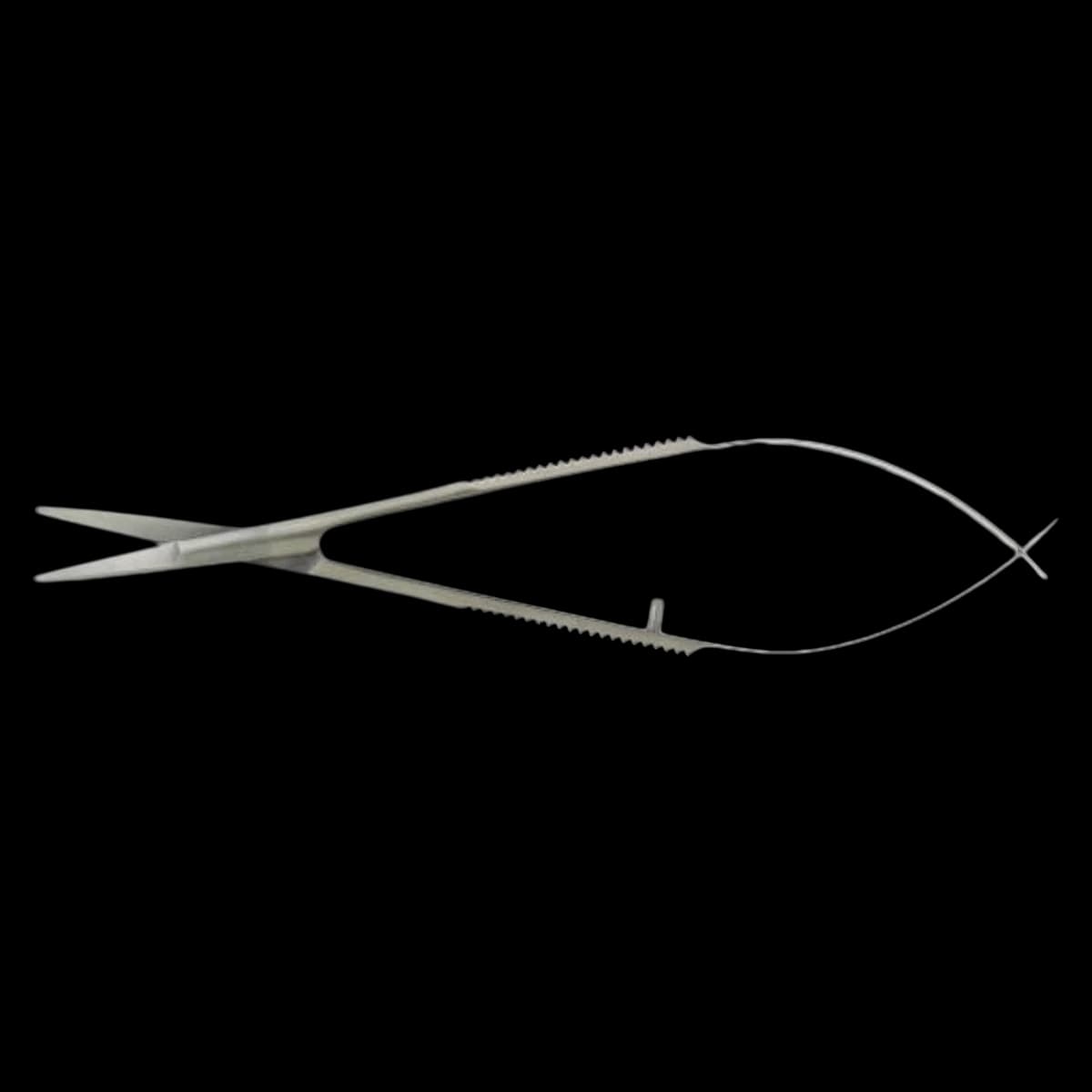 Noyes Iris Micro Scissors, Straight, 4-3/4" (12 cm), Stainless Steel, Non-Sterile, Reusable, Each - Scissors Micro Noyes Iris - Image 1