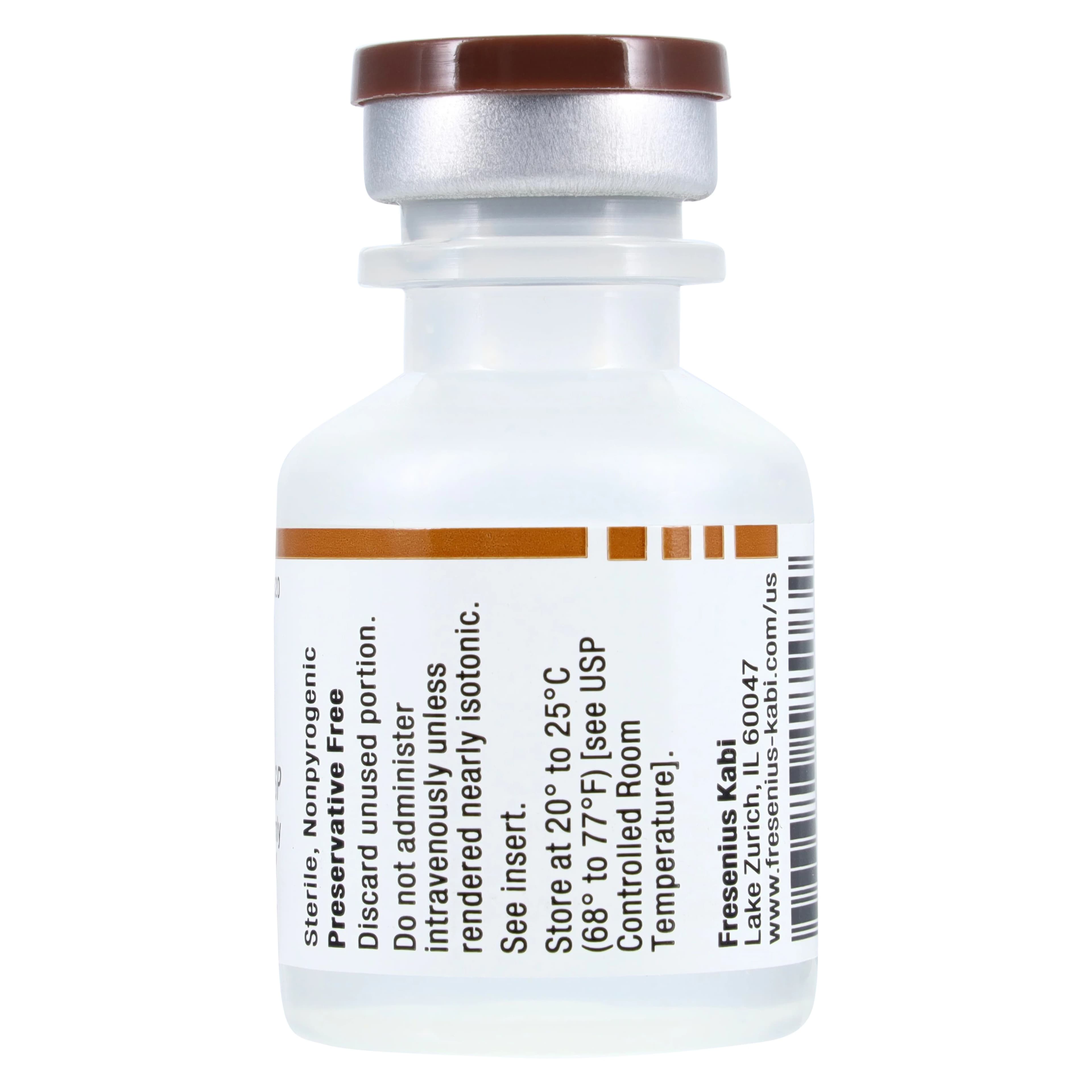 Fresenius Kabi Sterile Water for Injection, USP, Preservative Free, 20 mL Single-Dose Vial, 25/Pk thumbnail 3