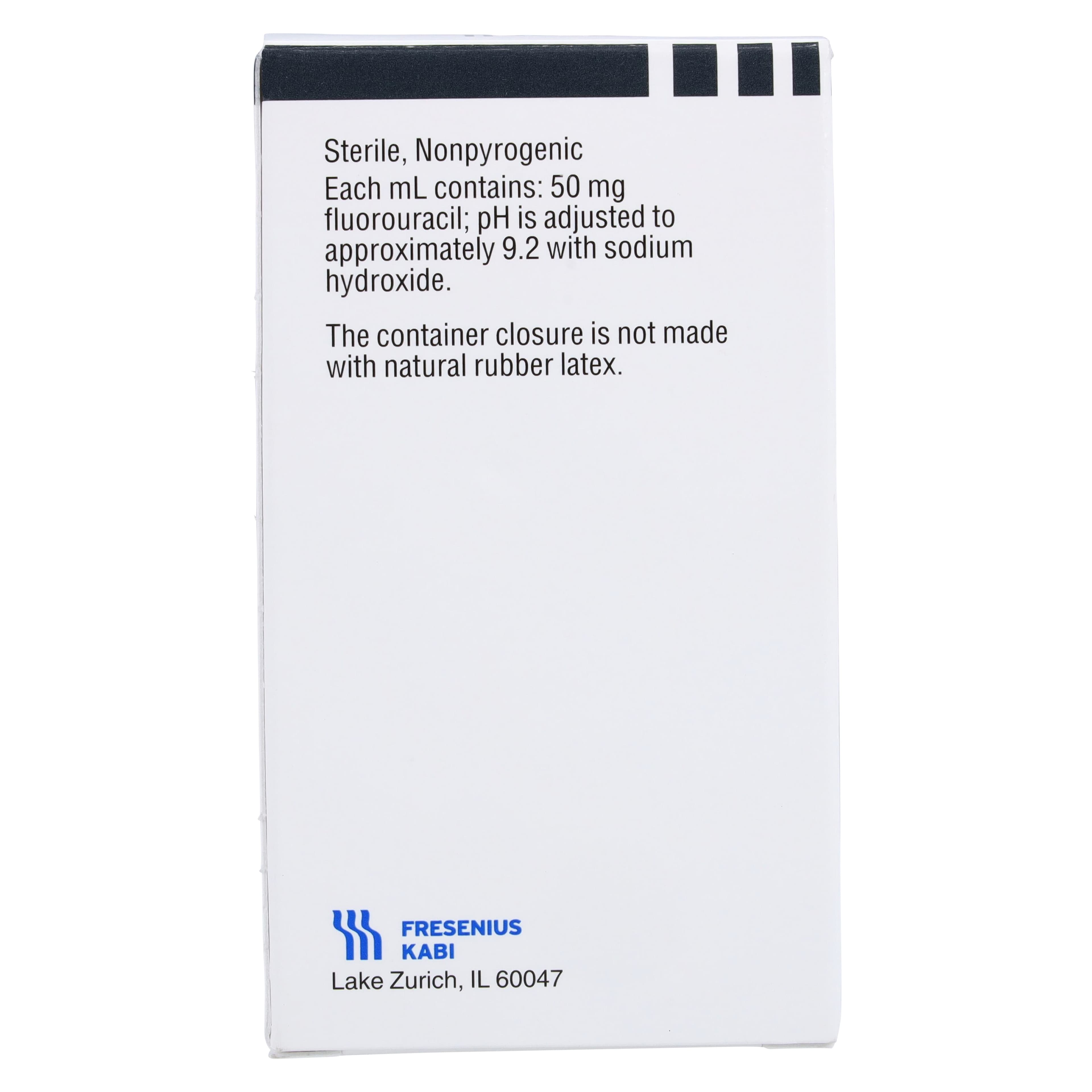 Fluorouracil Injection, 50mg/mL, Bulk Pack, 50mL thumbnail 6