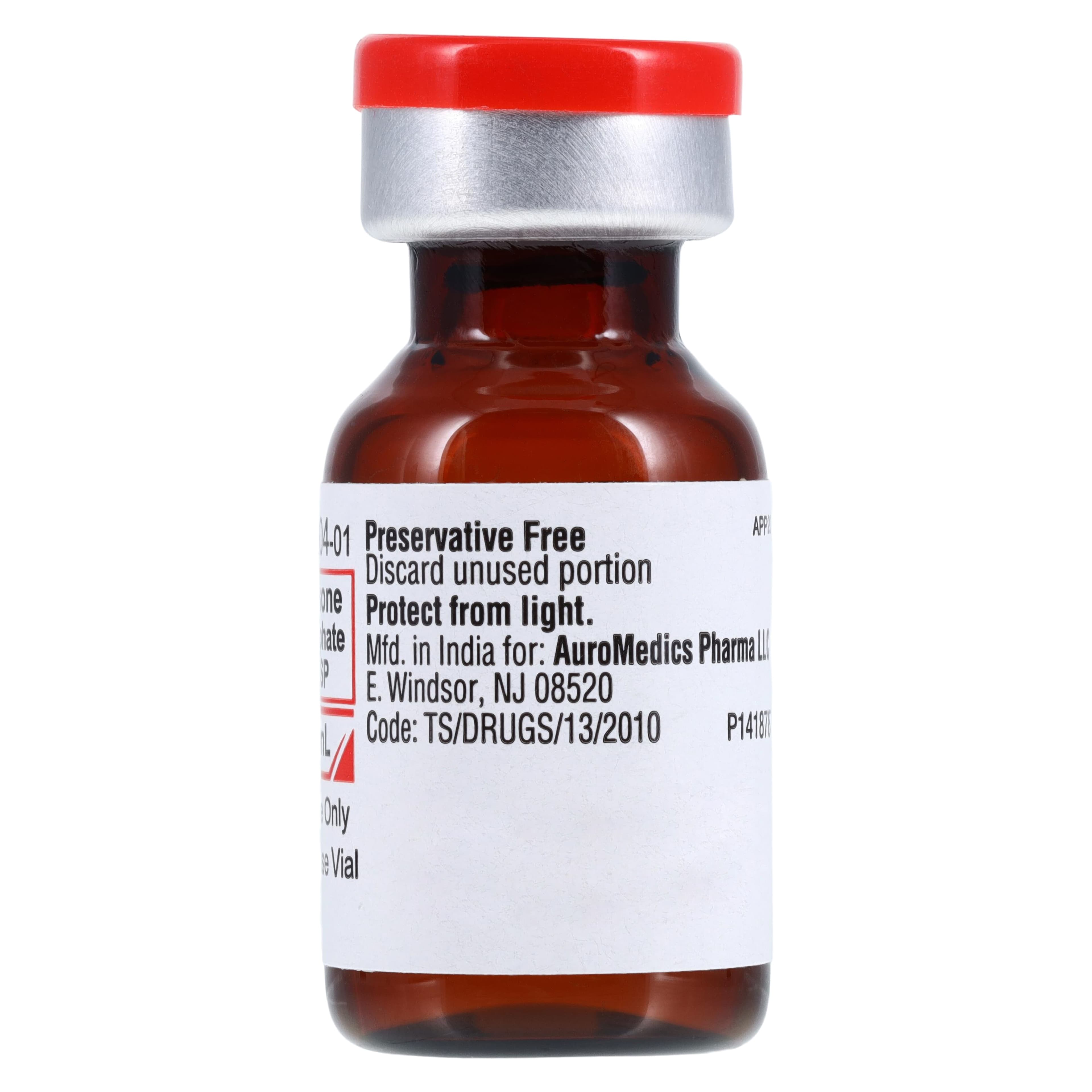 Dexamethasone Sodium Phosphate Injection, Preservative Free, 10mg/mL, SDV 1mL, 25/Package thumbnail 4