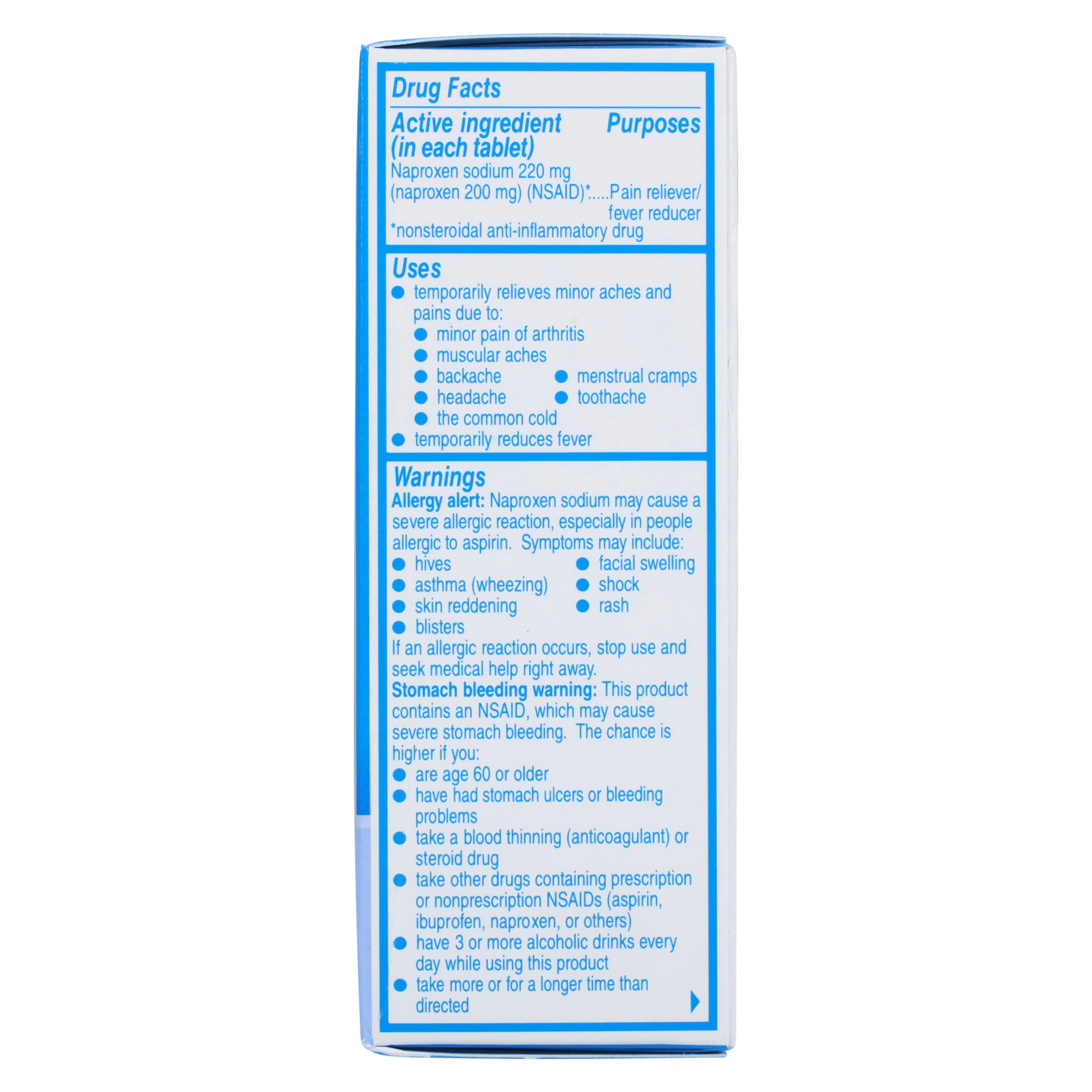 Aleve Tablets, 220mg, 50/Bottle thumbnail 4