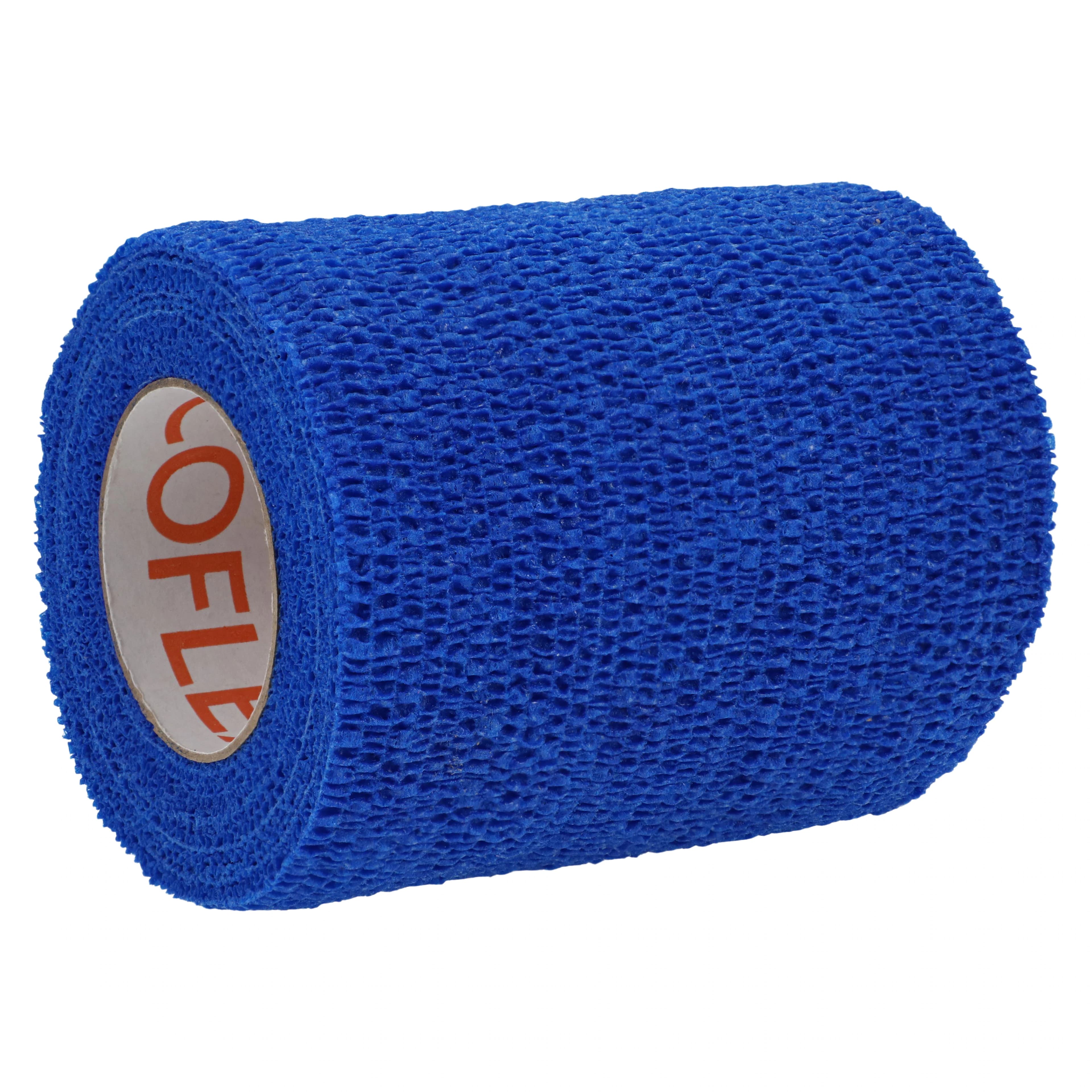 CoFlex Compression Bandage, Elastic, 3" x 5 yd, Royal Blue, Non-Sterile, 24/Case thumbnail 2