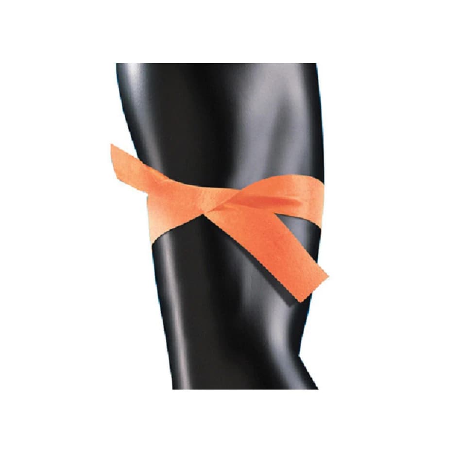 X-Tourn Tourniquet, Polyisoprene, 2.54 x 45.72 cm, Orange, Latex-Free, Disposable, Non-Sterile, Bulk, 250/Package - Tourniquets Bulk Orange - Image 1