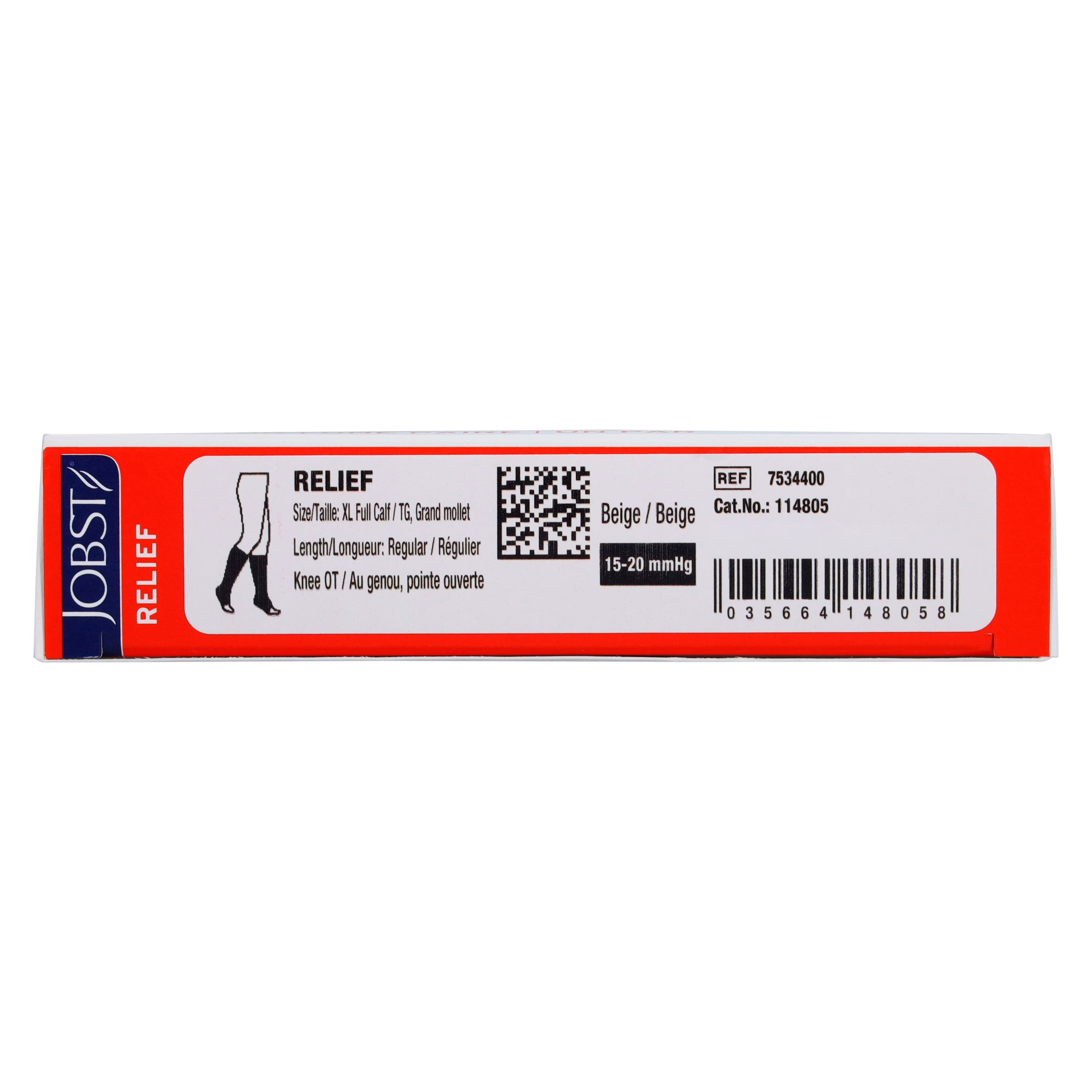 Jobst Relief Compression Stocking, Adult Full Calf, 15-20 mmHg, X-Large thumbnail 6