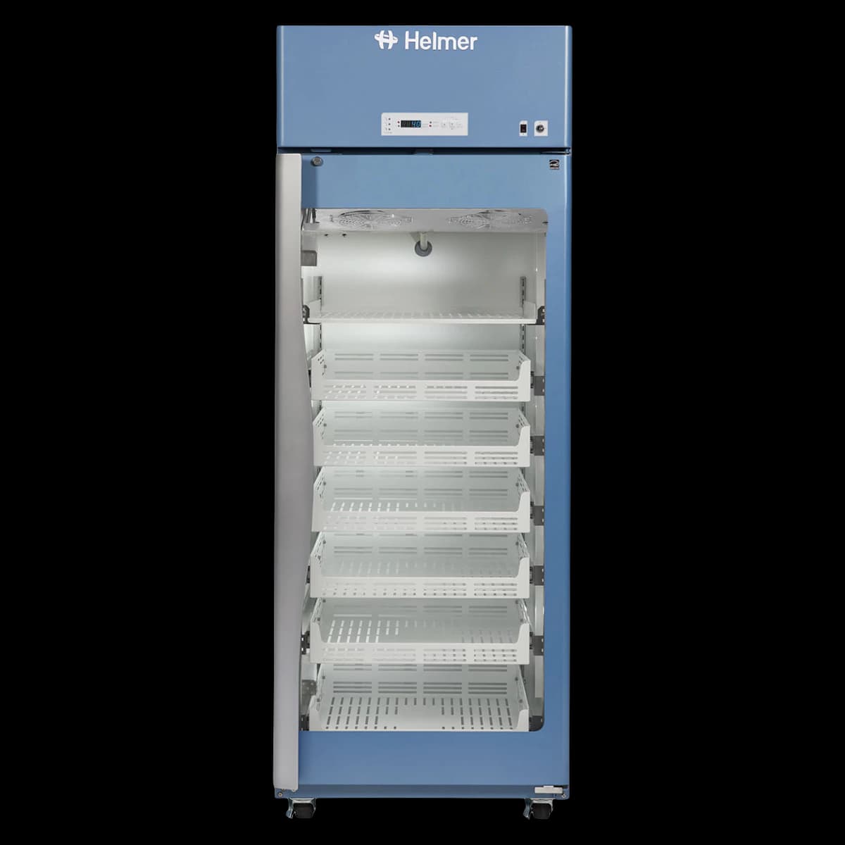 Helmer Scientific Horizon Series HPR120-GX Pharmaceutical Refrigerator, 20.2 cu ft, Glass Door, 2 to 10°C, Auto Defrost - Pharma Ref Horizon 20.2cf - Image 1