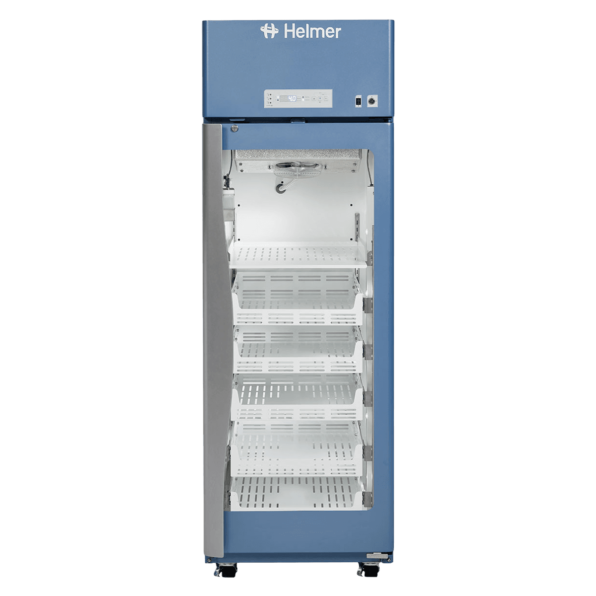 Helmer Scientific HPR113-GX Horizon Series Pharmaceutical Refrigerator, 13.3 Cu Ft, Glass Door, 2 to 10°C, Auto Defrost - Pharma Ref Horizon GlsDr - Image 1
