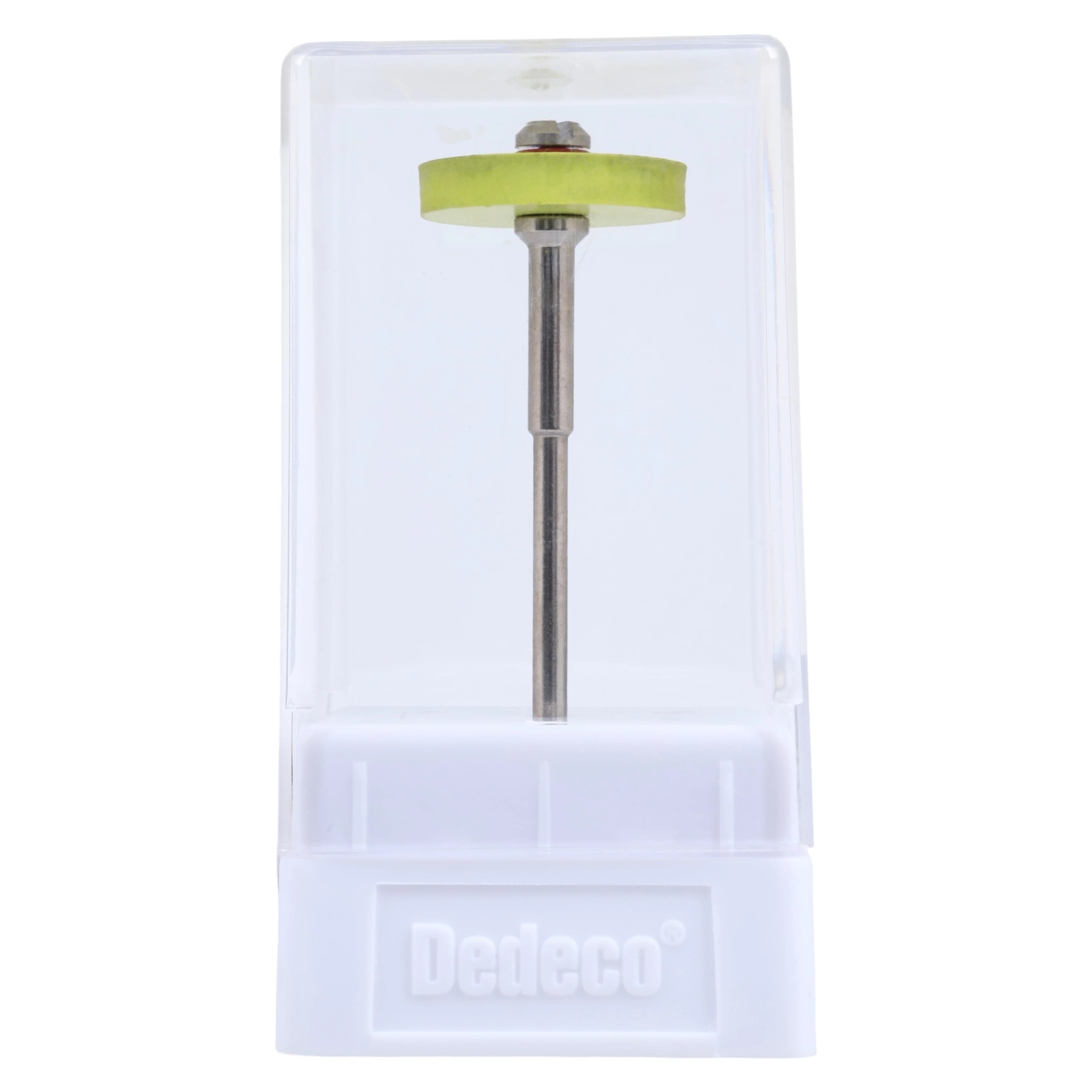 Dedeco Hi-Glaze Porcelain Polisher Wheel HP, Fine, Yellow, 01KT1G0WXFPTJQXEGM7PNKYXJX thumbnail 5