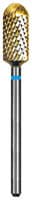 Dedeco Euro Carbide Goldies® Crosscut Bur, HP, #G072E, 6.0 mm Diameter, Titanium Nitride Coated, 1/Pkg - Euro Carbide Goldies® Crosscut, HP - # G072E, 6.0 mm Diameter - Image 1