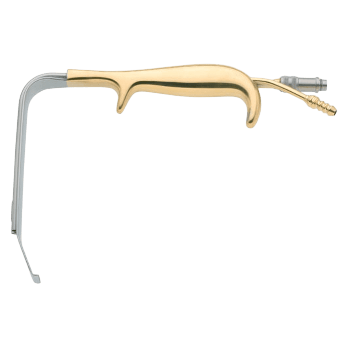 Tebbetts Surgical Retractor, No Teeth, 30x150mm, Stainless Steel, Reusable - Retractor Tebbetts No Teeth - Image 1