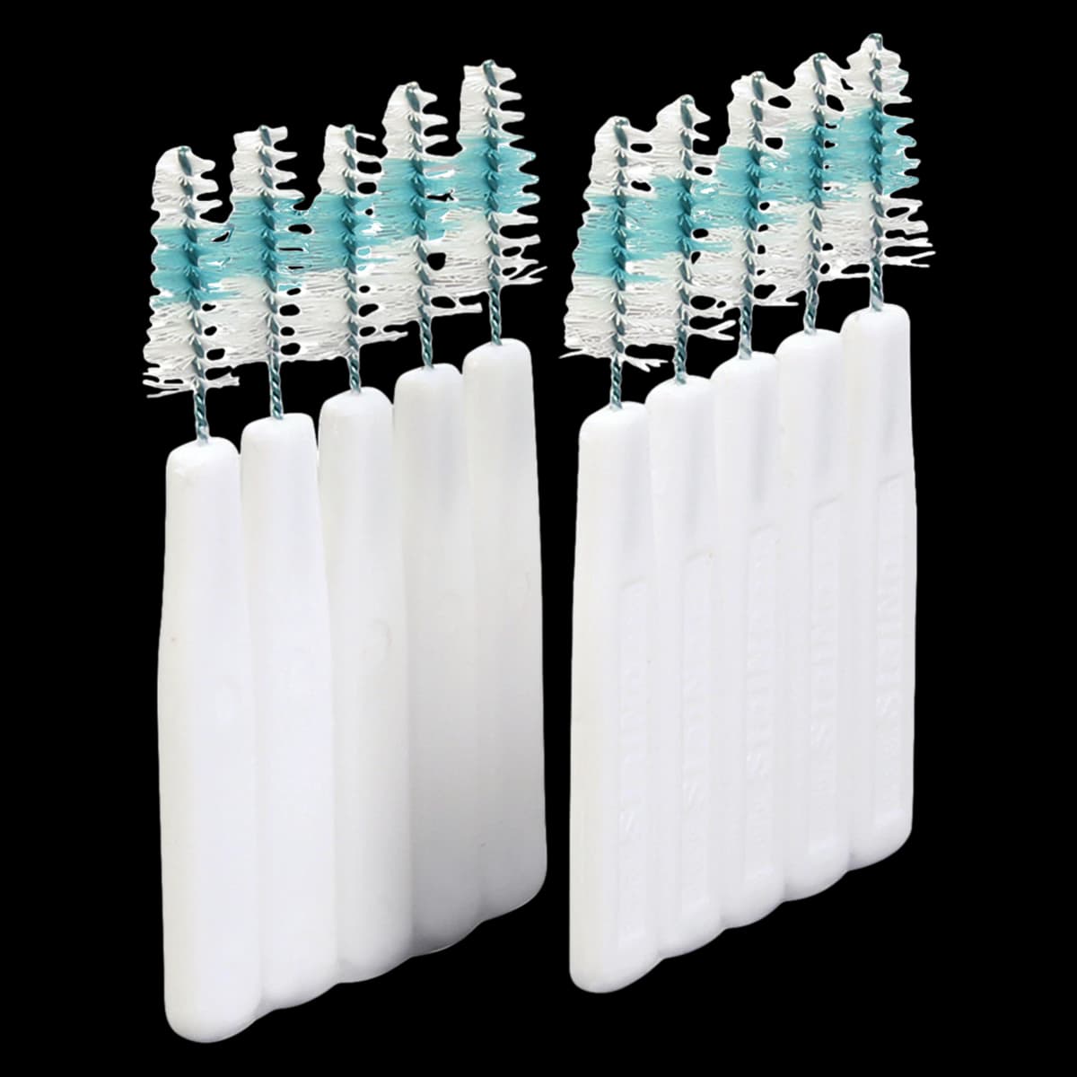 StaiNo® Interdental Brushes, Jumbos, Tapered, Straight, White Handle, 36/Pkg, S5690 - StaiNo® Interdental Brushes - Jumbos, Display, 36/Pkg - Image 1