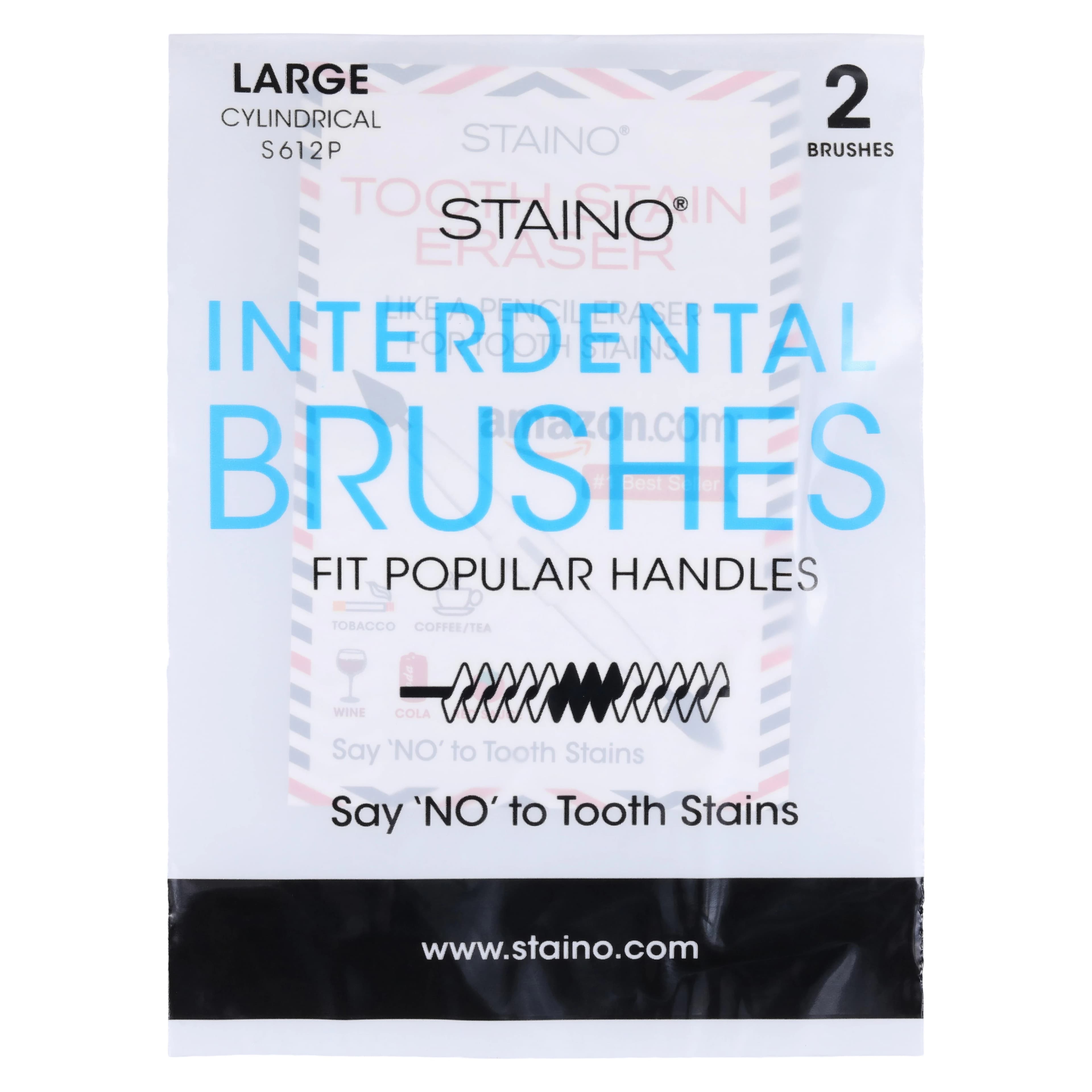 StaiNo Interdental Brush Refill, Cylindrical, 72/Box, S612P thumbnail 3