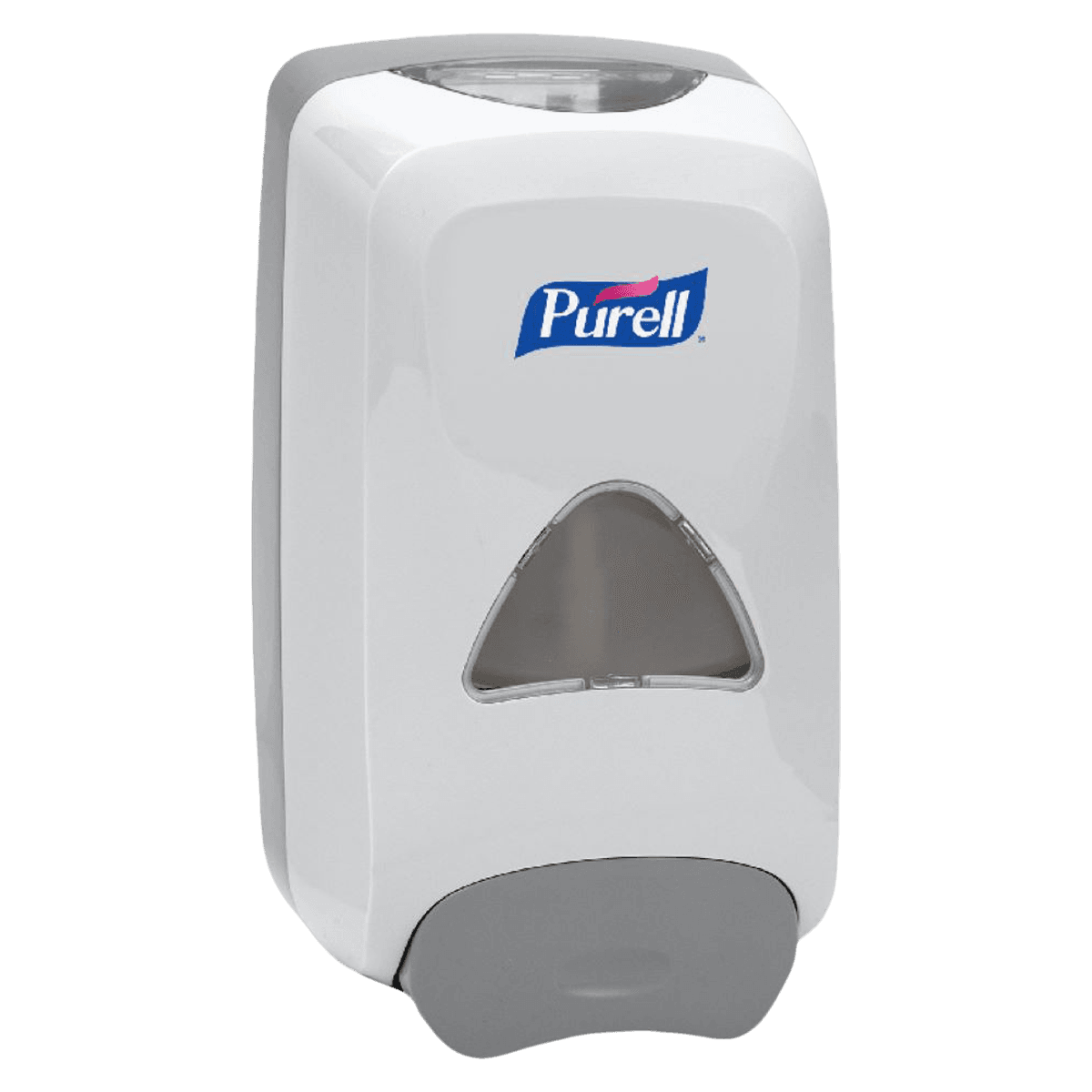 Purell FMX-12 Dispenser, Push Style, White/Gray, 1250 mL, 6/Case - Dispenser FMX-12 - Image 1