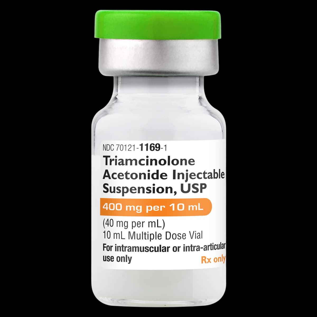 Triamcinolone Acetonide Injection 40mg/mL MDV, Amneal - Triamcinolone Ace Inj MDV - Image 1