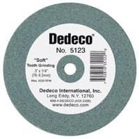 Dedeco Traditional Lathe Wheel, Green Soft, 3" x 3/8", 1/Pk, #5123 thumbnail 2