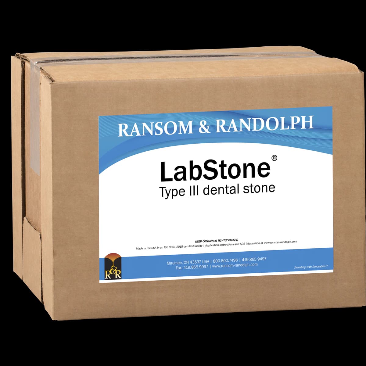 LabStone Buff Dental Stone, 44 lb Box, M499204 - LabStone - Image 1