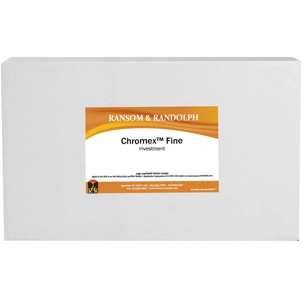 Chromex™ Fine Investment, 47 lb Box - Chromex™ Fine Investment 47lb Box - Image 1