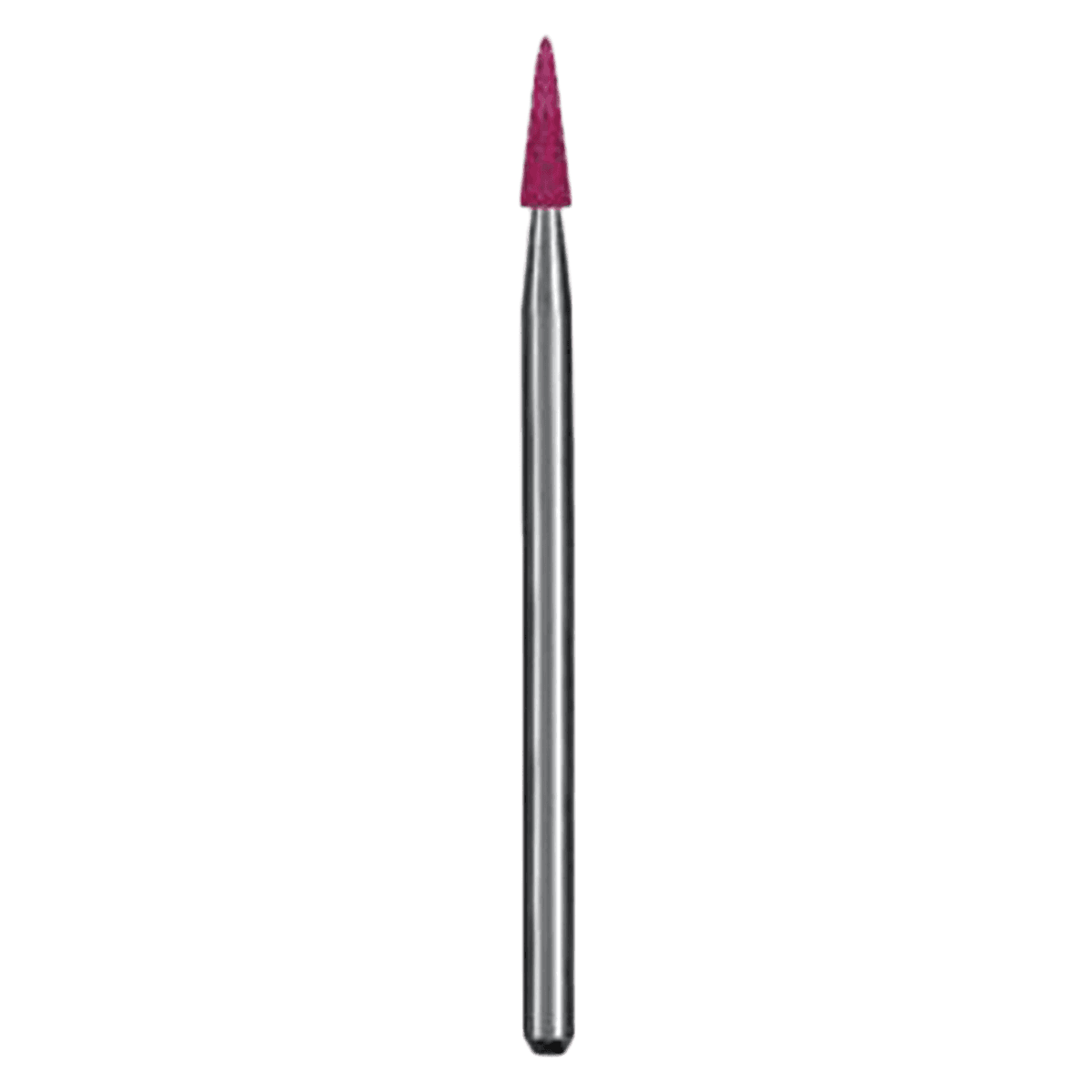Dedeco A/O Rubi Stone, Shape 138 (CN1), HP 3/32" Shank, Aluminum Oxide, 12/Box - #CN1-138 A/O Rubi Stone HP Box of 12 - Image 1