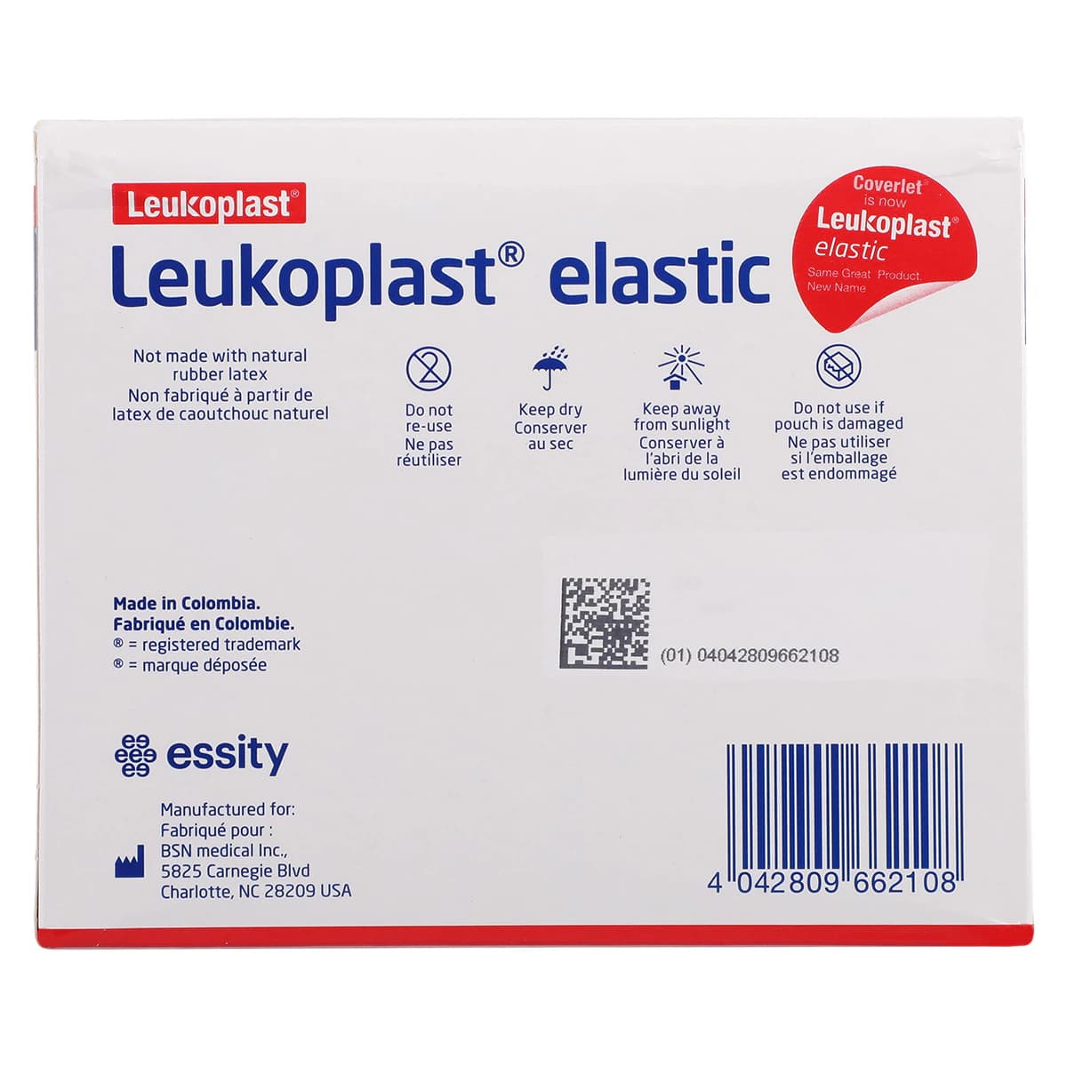 Leukoplast Adhesive Bandage, Elastic/Fabric, 3x4", Tan, Sterile, 50/Box thumbnail 6
