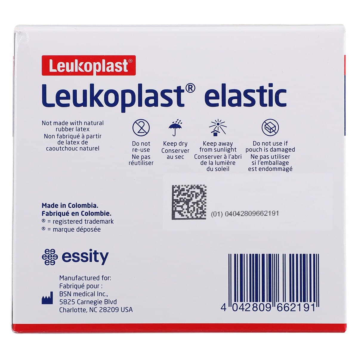 Leukoplast Adhesive Bandage, Elastic/Fabric, 1.5" x 2", Tan, Sterile, 100/Box thumbnail 6