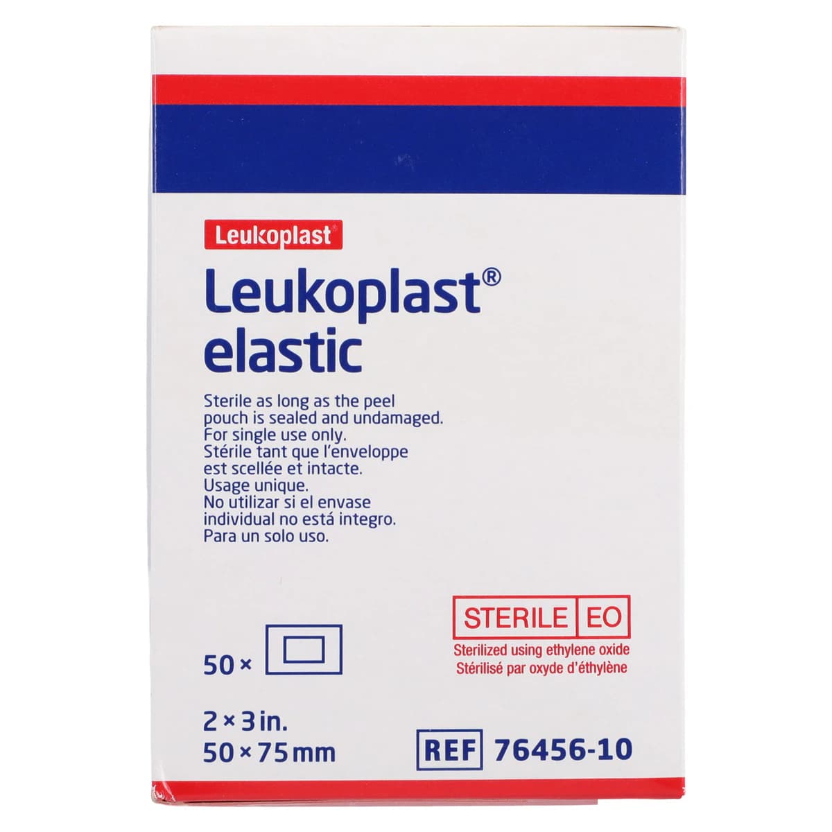 Leukoplast Adhesive Bandage, Elastic/Fabric, 2" x 3", Tan, Sterile, 50/Box thumbnail 5