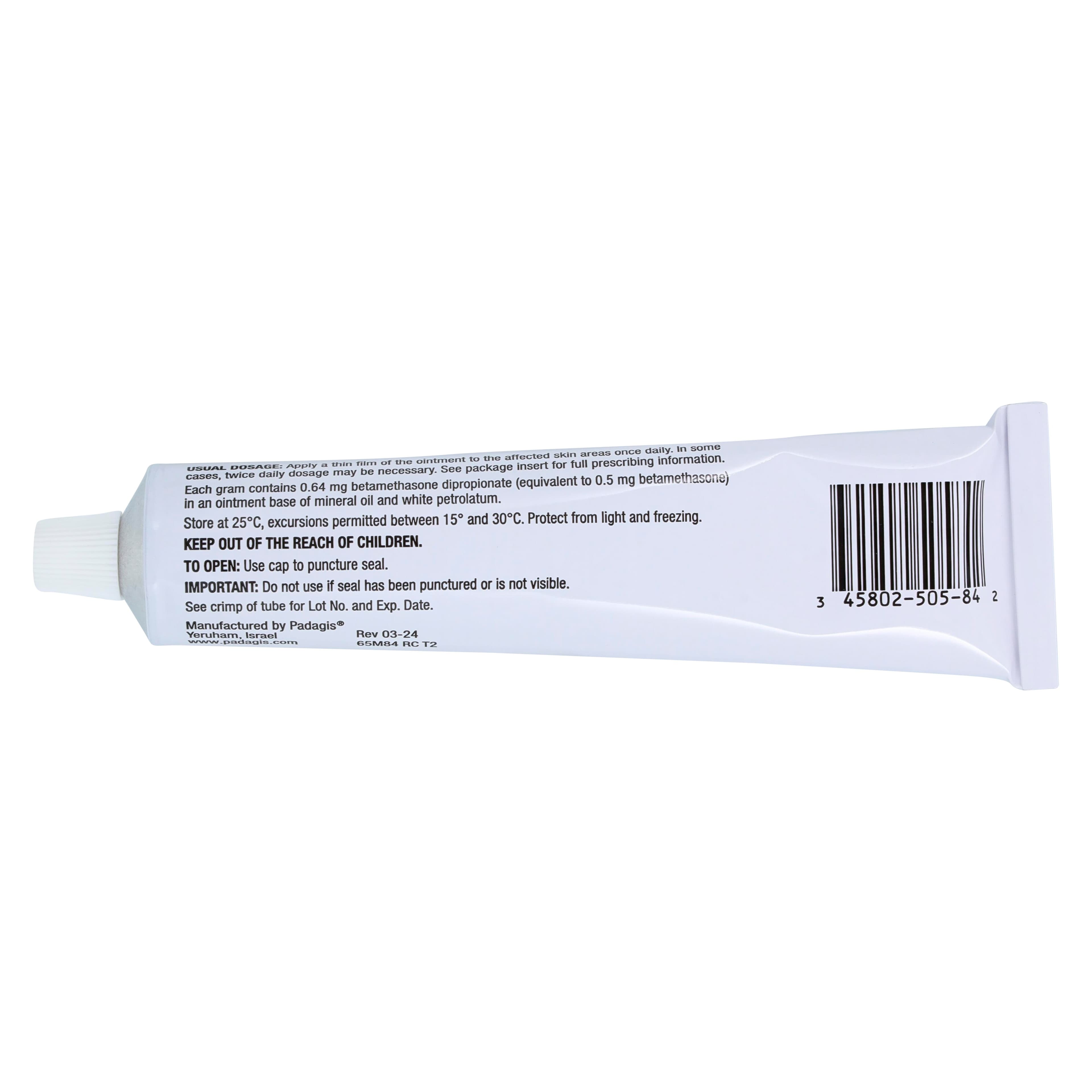 Betamethasone Dipropionate Topical Ointment 0.05%, 45g Tube thumbnail 3
