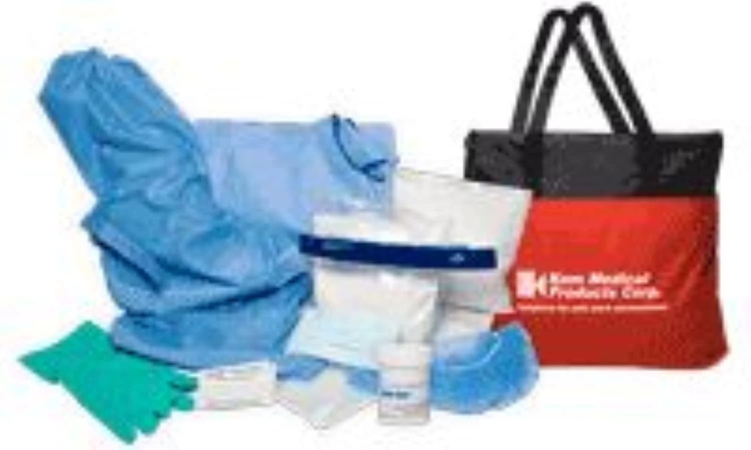 Kem Medical Glutaraldehyde/OPA Spill Control Kit, 2 gal Tote with Neutralizing Powder and 2 Spill Response Pillows - Spill Control Kit OPA/Glut - Image 1