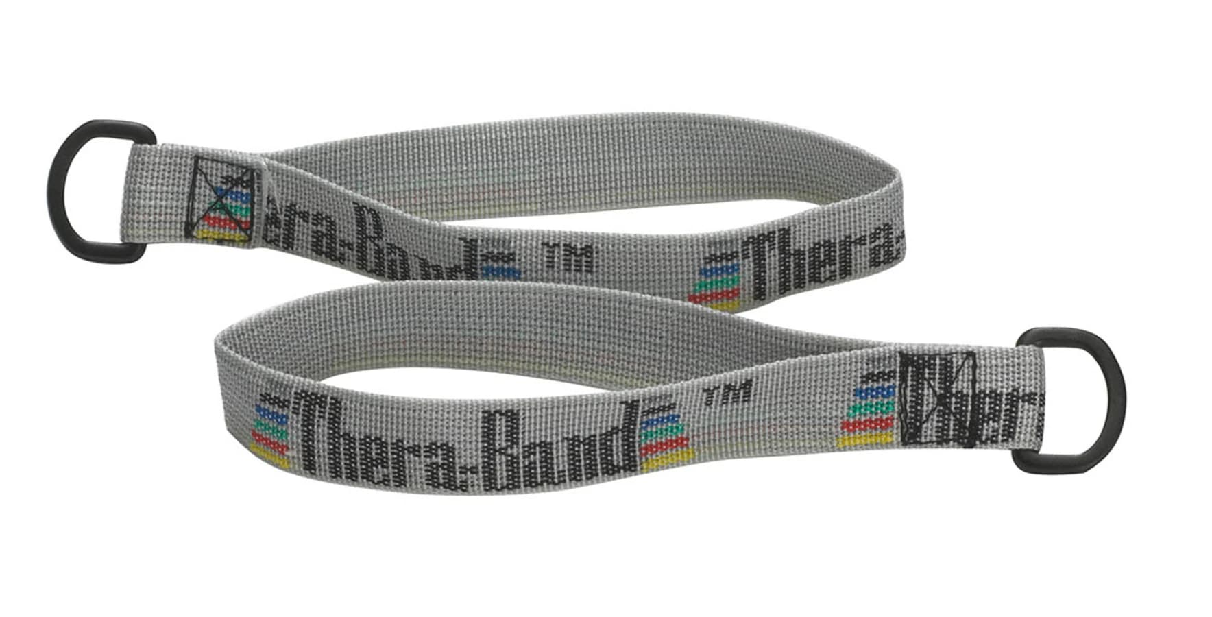 TheraBand Assist Strap with D-Ring, Gray, Each - Strap Assist w/ D-Ring - Image 1