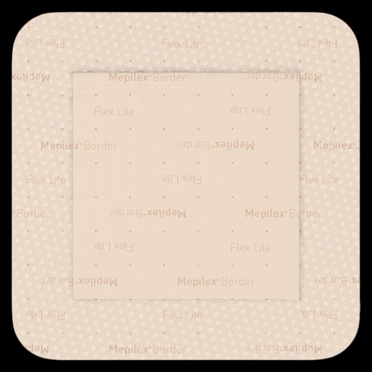 Mepilex Border Flex Lite Foam Wound Care Dressing, 6x6" Square, 1 Each - Dressing Mepilex Border Lite - Image 1
