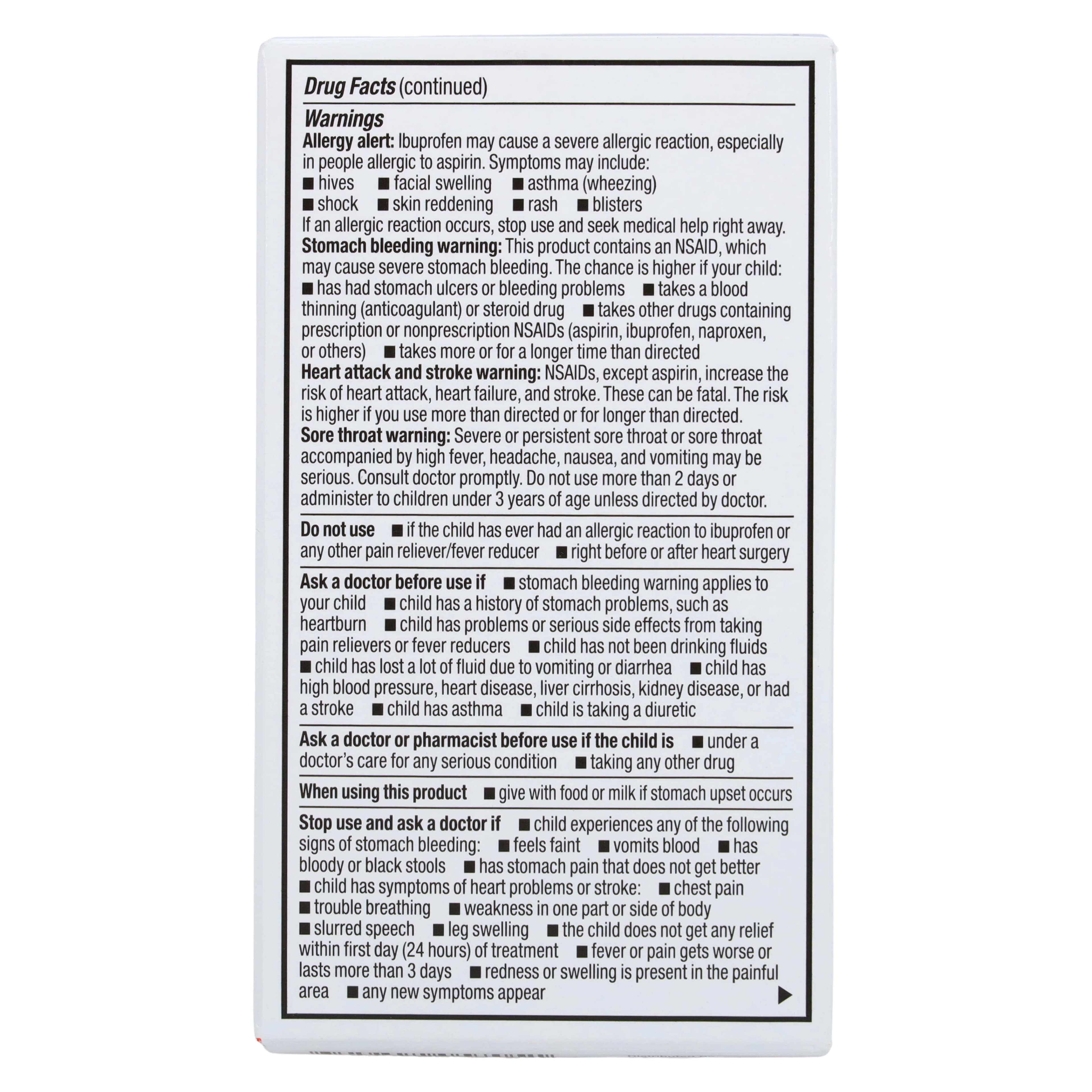 Ibuprofen Infants Oral Drops, 50mg/1.25mL, Berry Flavor, 15mL Bottle thumbnail 2