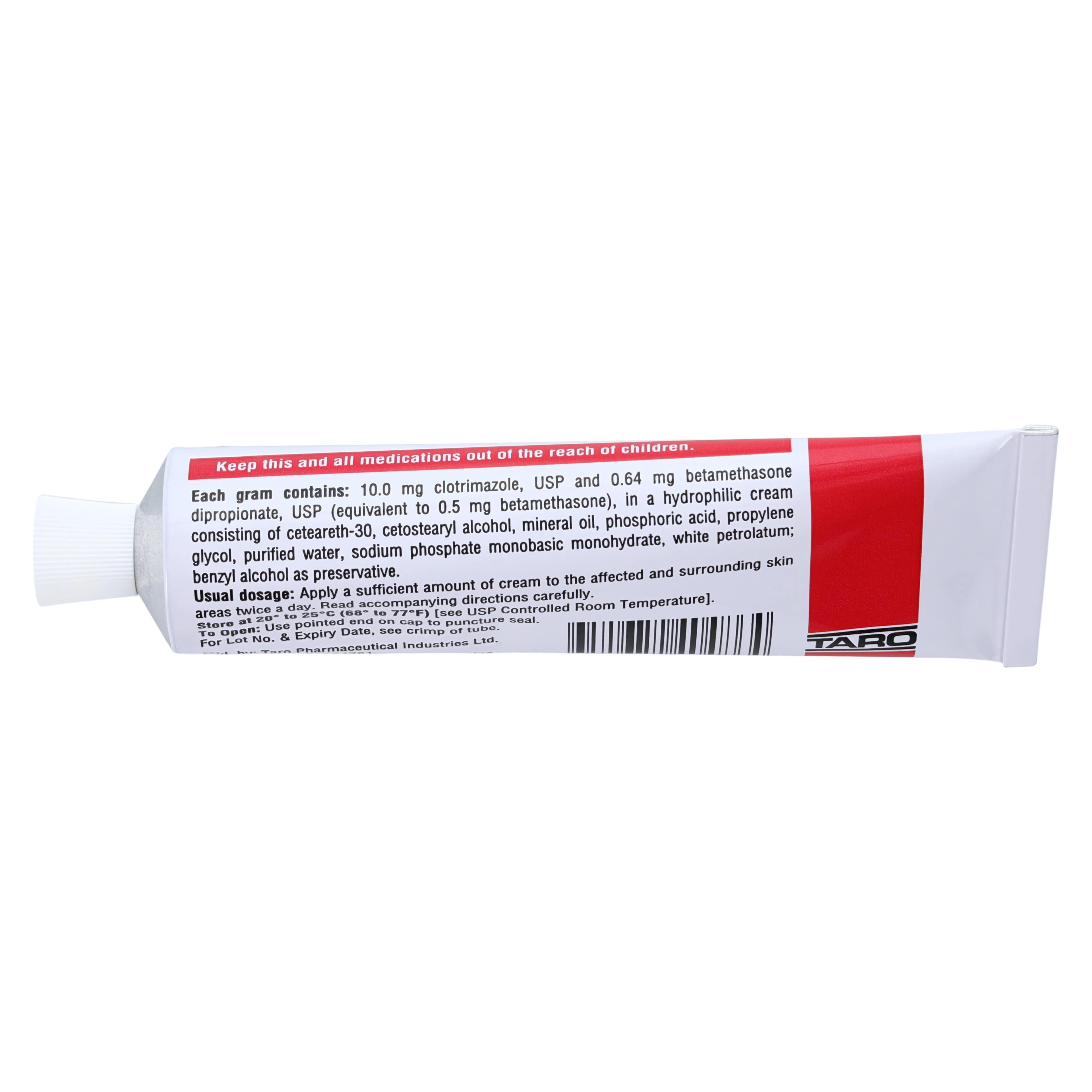 Clotrimazole/Betamethasone Dipropionate Topical Cream 1%/0.05%, 45g Tube thumbnail 3