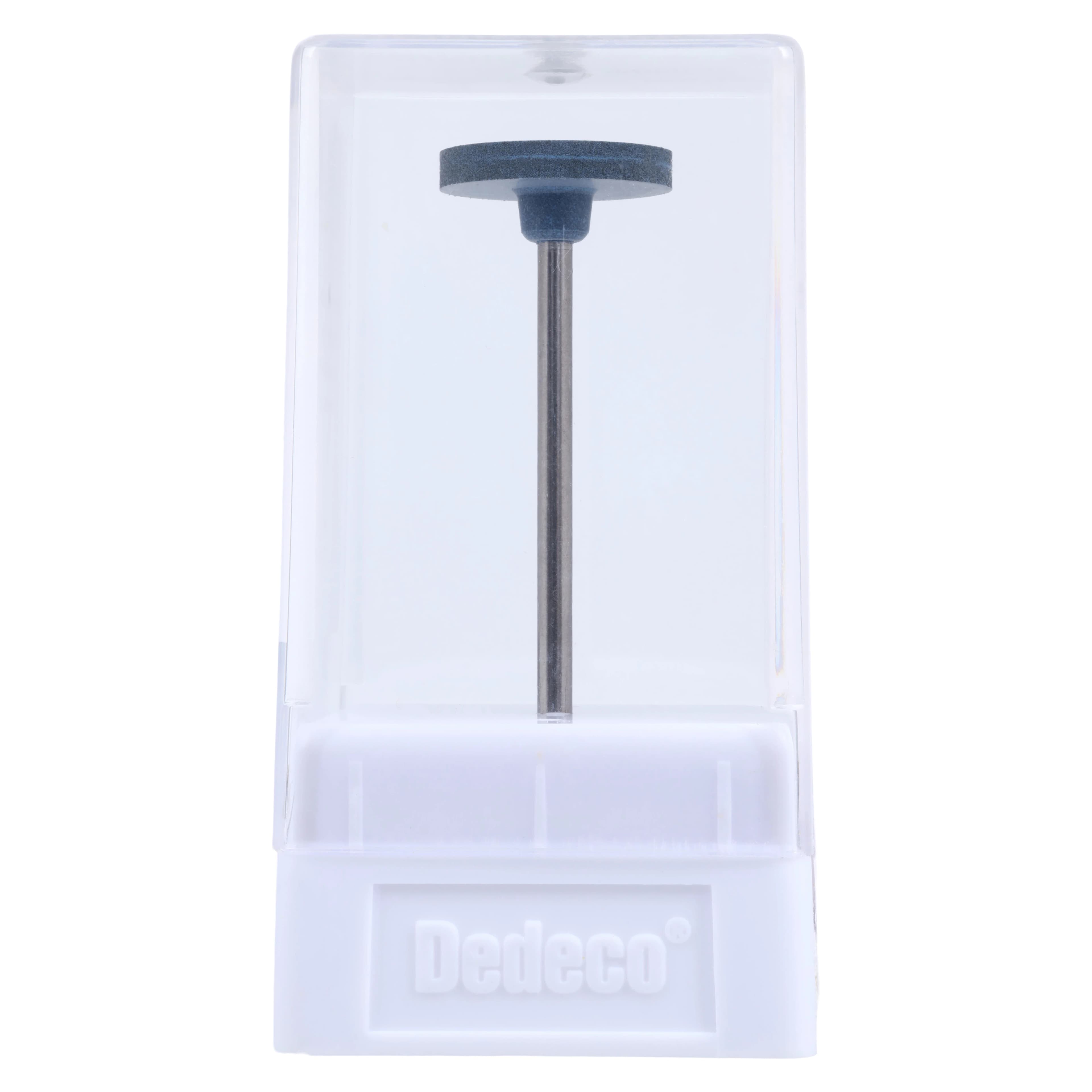 Dedeco Hi-Glaze Diamond Silicone Midget M HP Wheel, Medium, Blue, 1/Pkg thumbnail 5