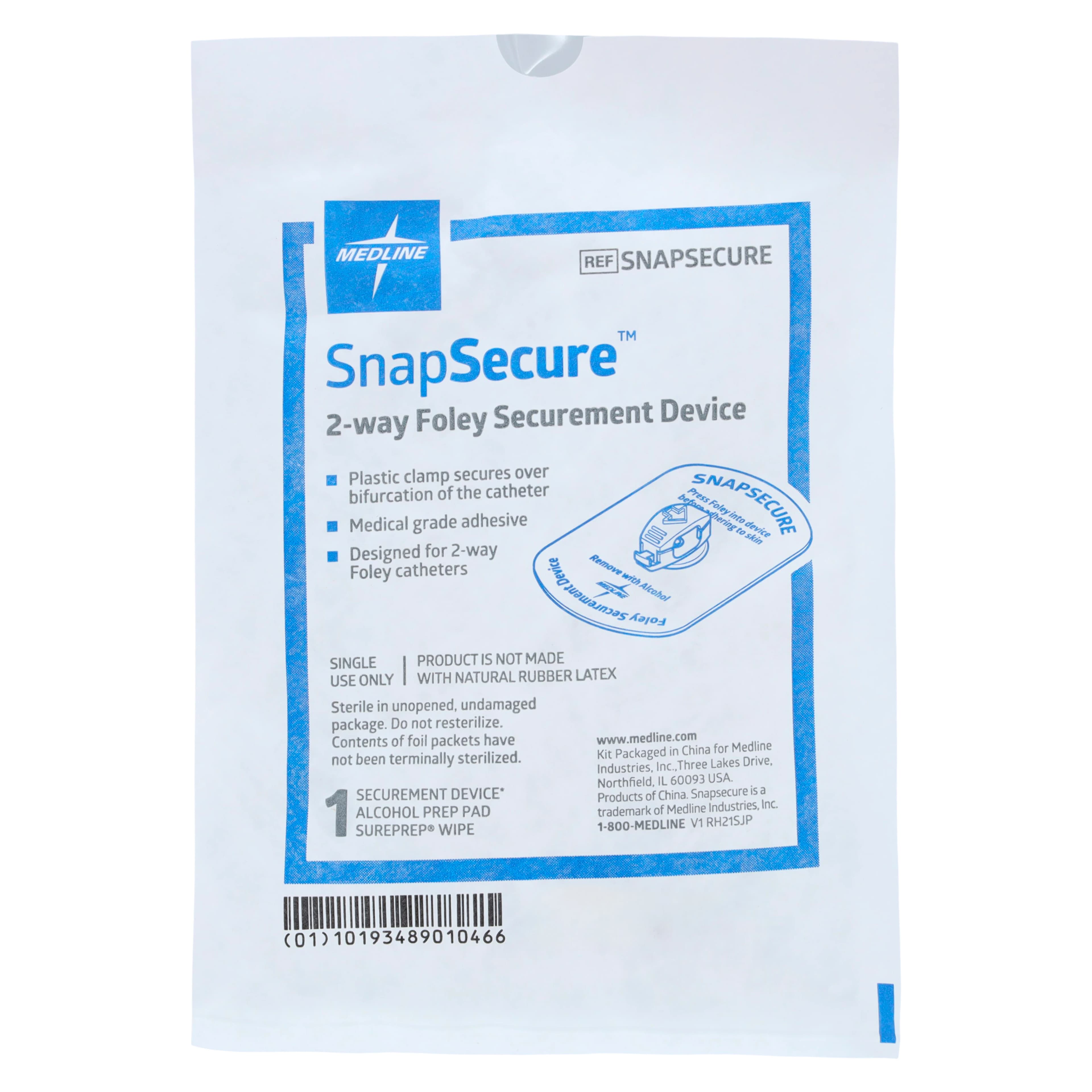 Medline SnapSecure Foley Catheter Securement Device thumbnail 3