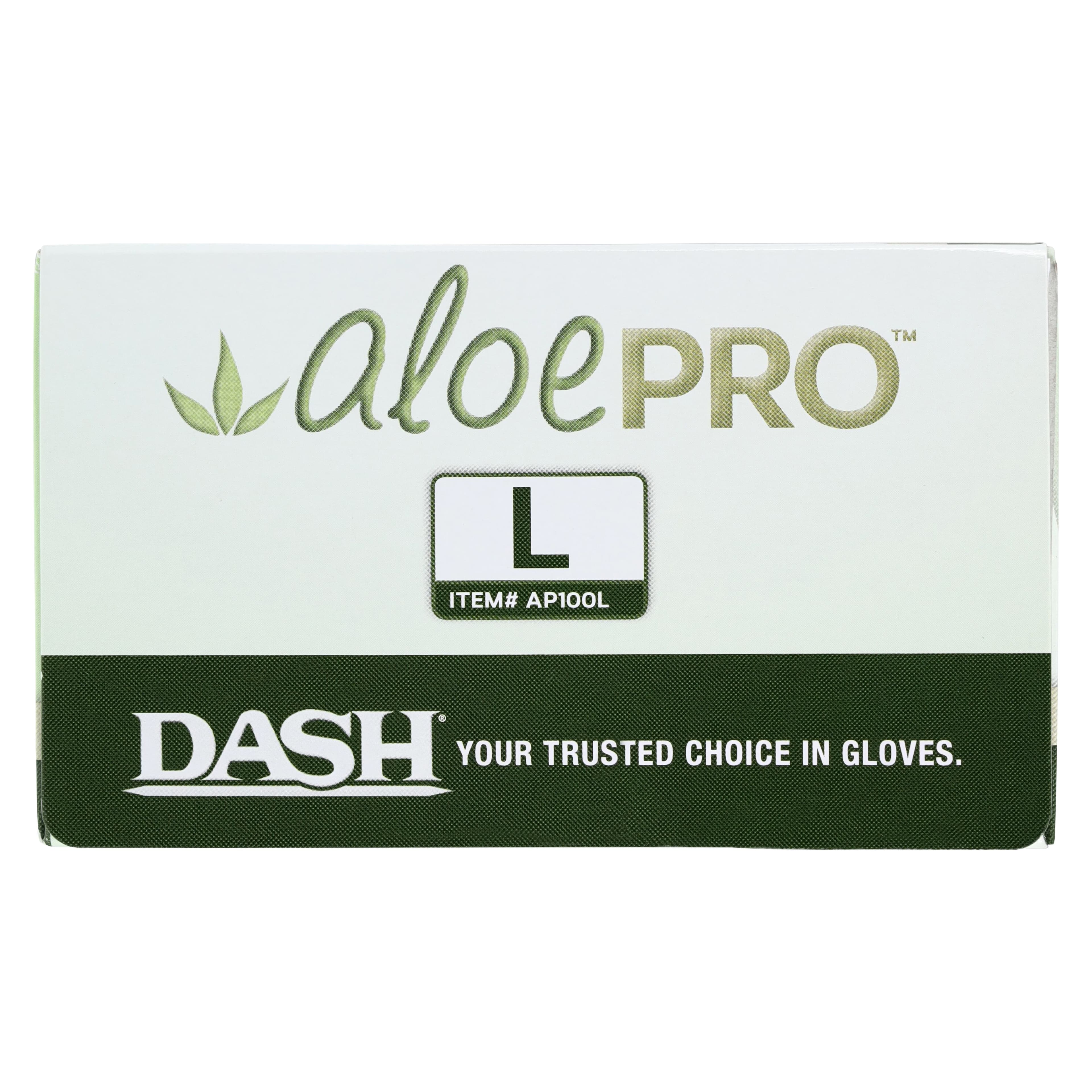 AloePRO Powder-Free Textured Latex Examination Gloves, Large, 100/Box, AP100L thumbnail 5